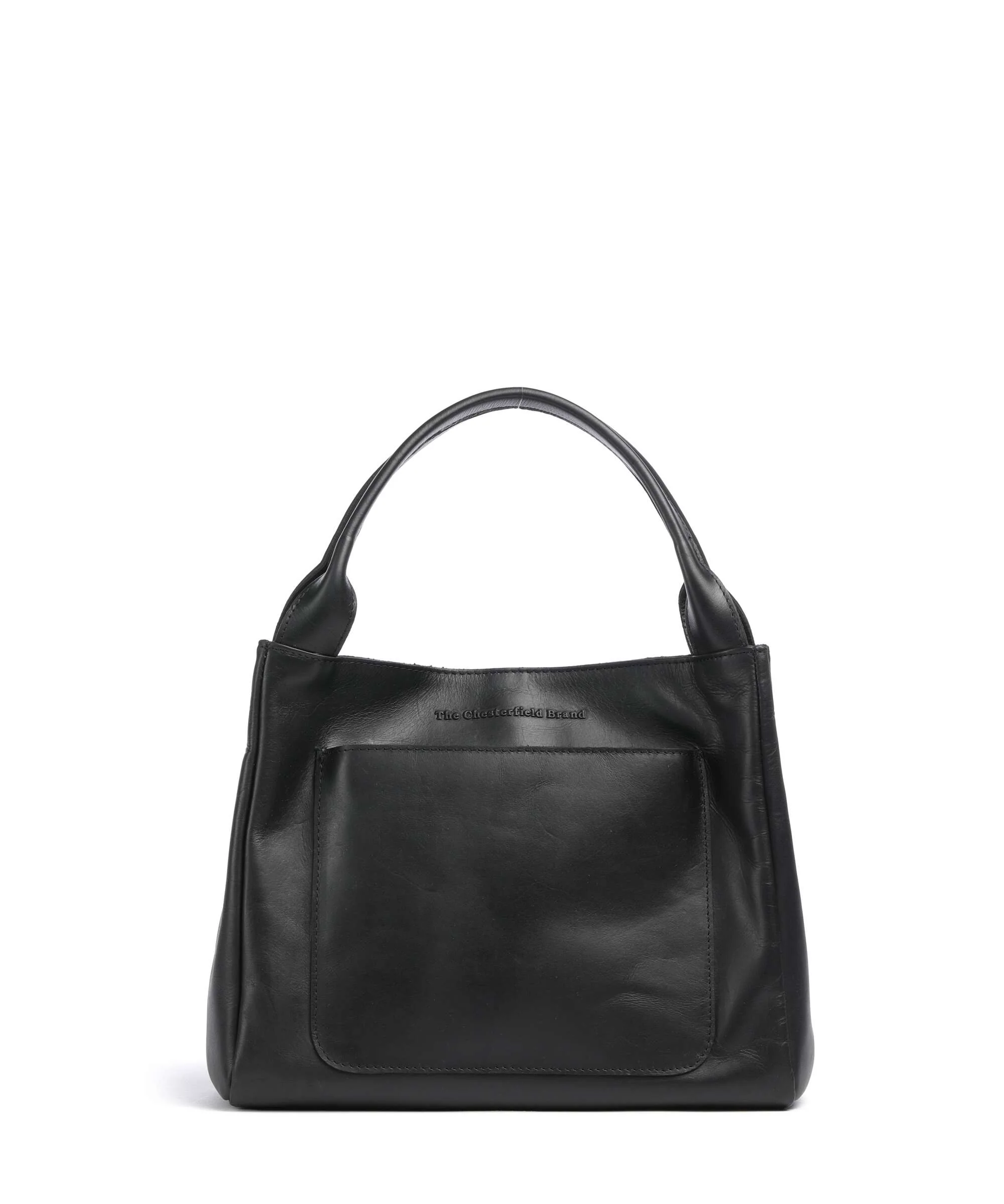 The Chesterfield Brand Wax Pull Up Cow Tenara Torba na ramię black - Image 2