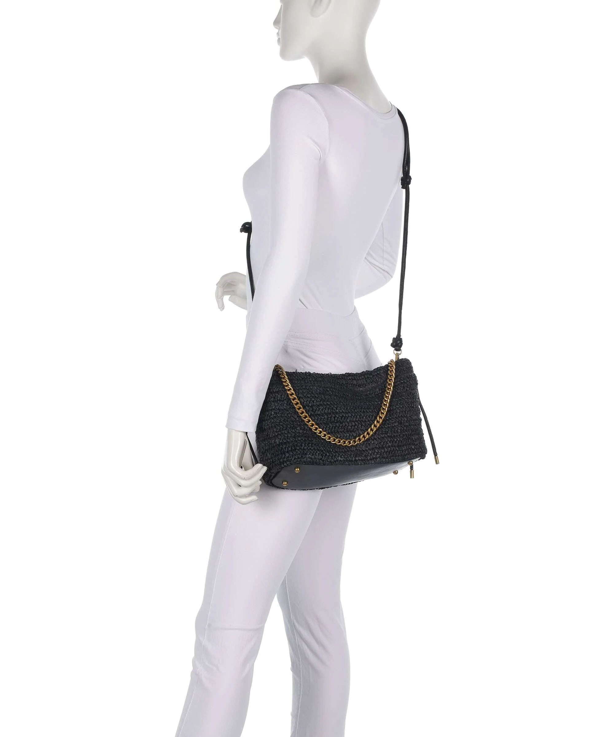 The Kooples Torba na ramię black - Image 4
