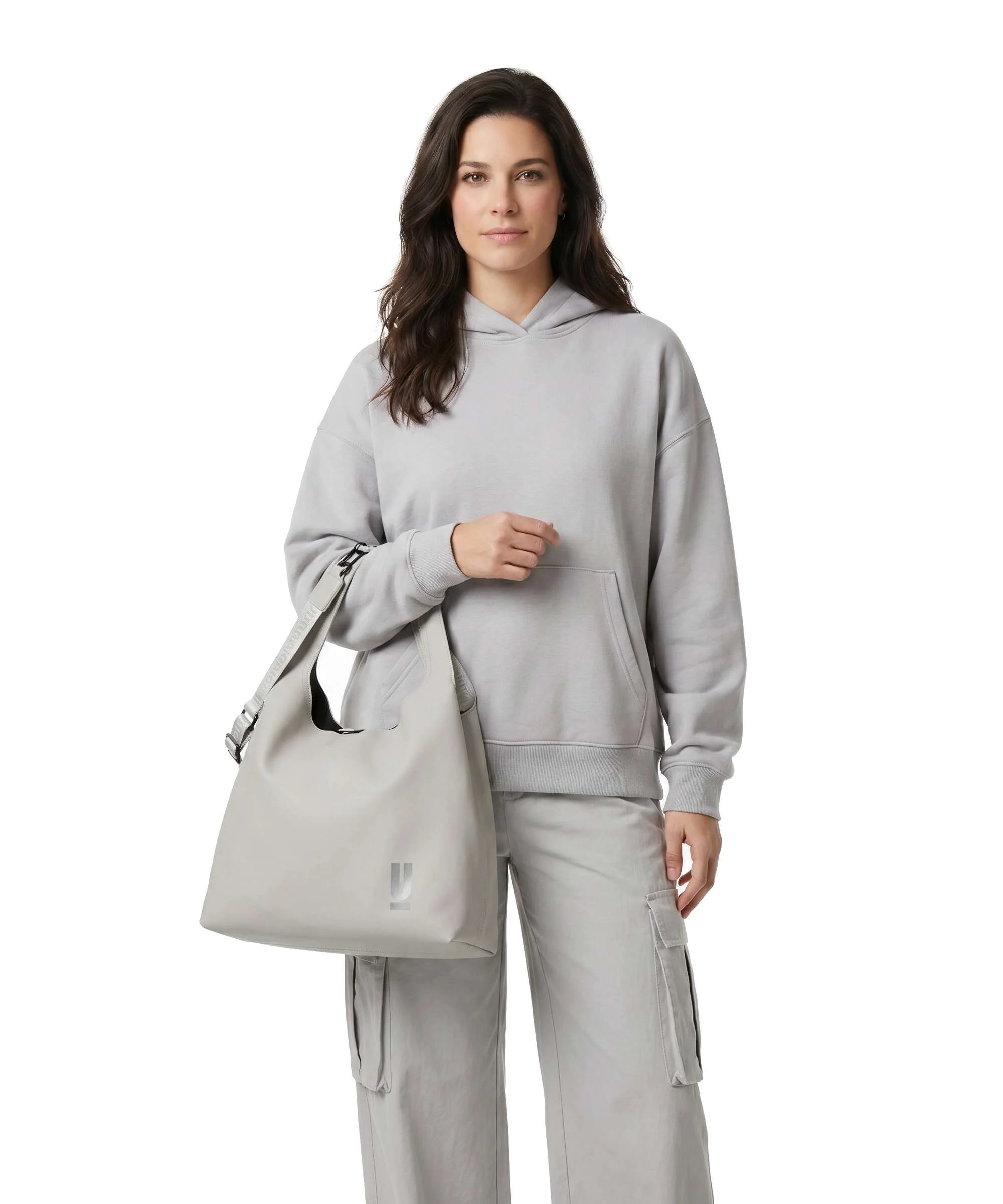 The Urban Society Torebka worek light grey - Image 3