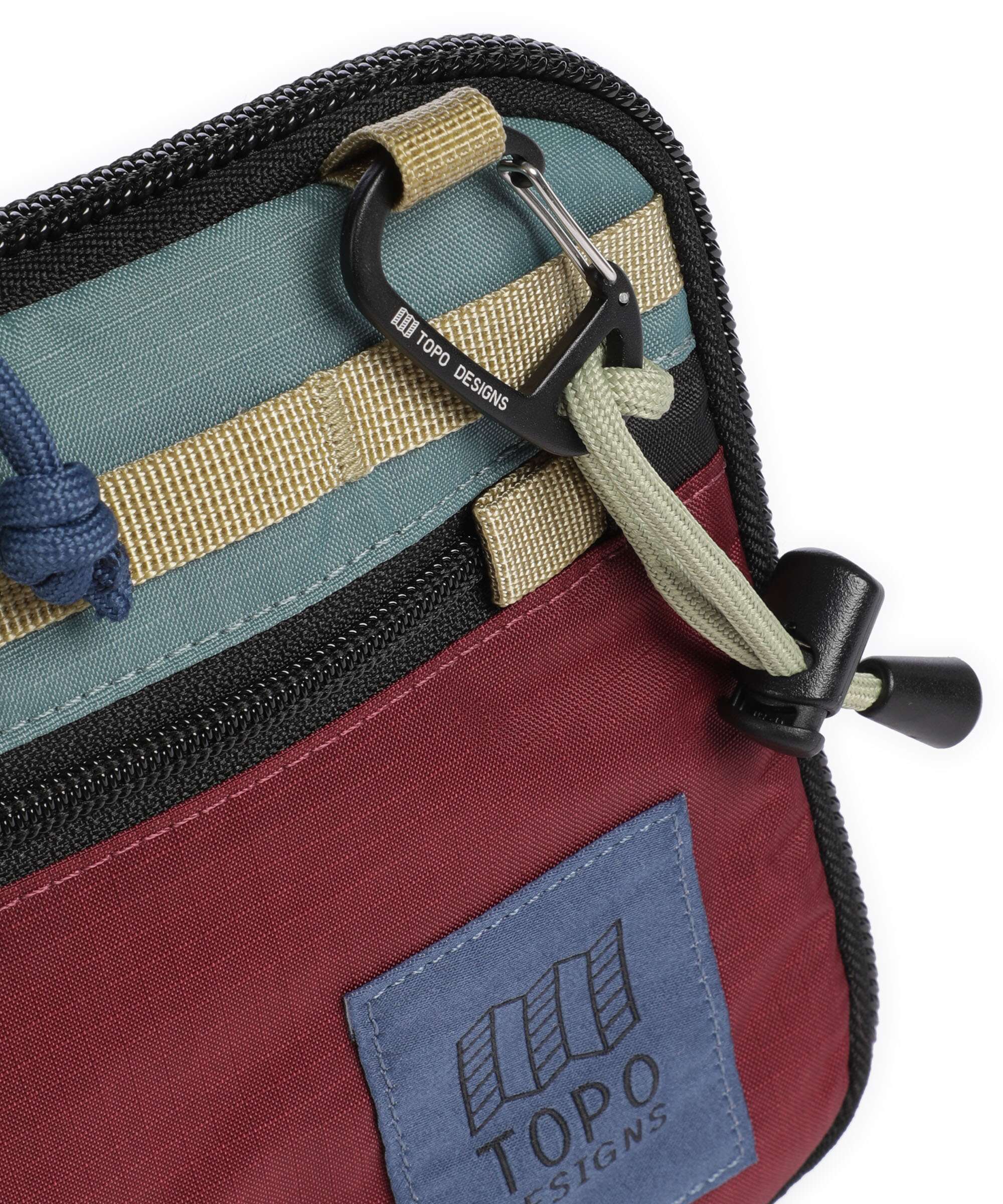 Topo Designs All Adventure Torba przez ramię burgundy - Image 5