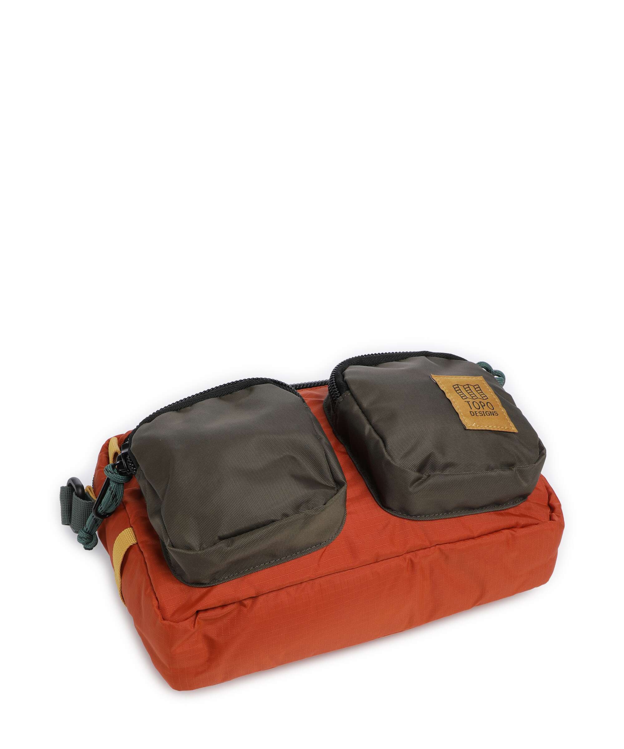 Topo Designs Block Torba przez ramię woodland/terracotta - Image 5
