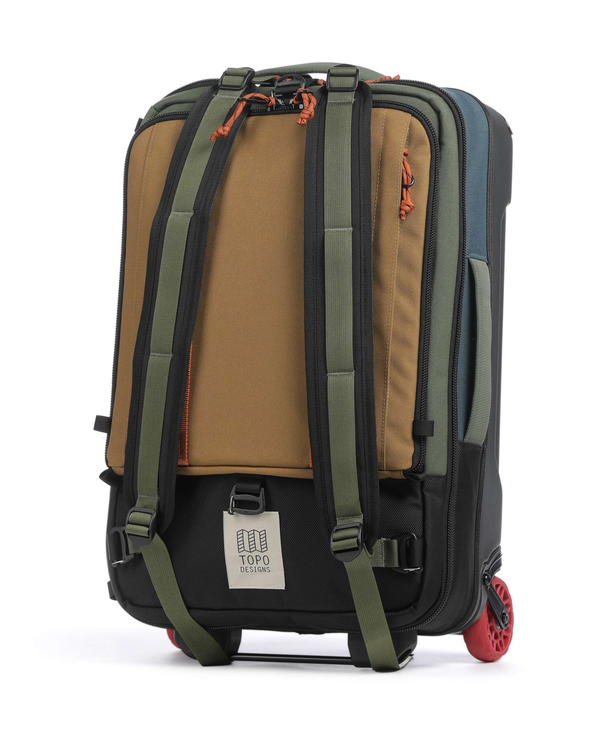 Topo Designs Global 44 Torba podróżna na kółkach olive/dark khaki - Image 3