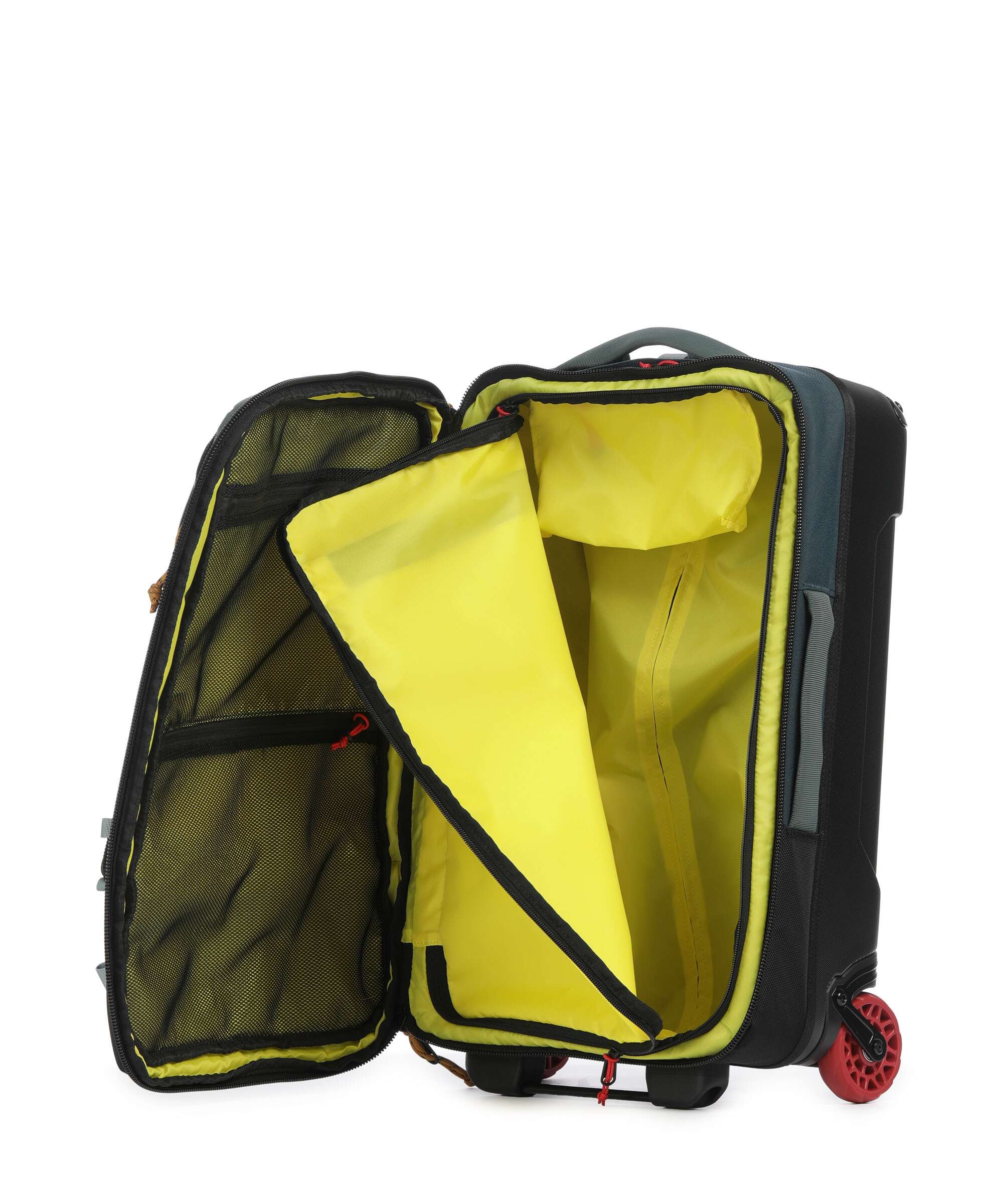 Topo Designs Global Plecak na kółkach stone blue/forest - Image 6