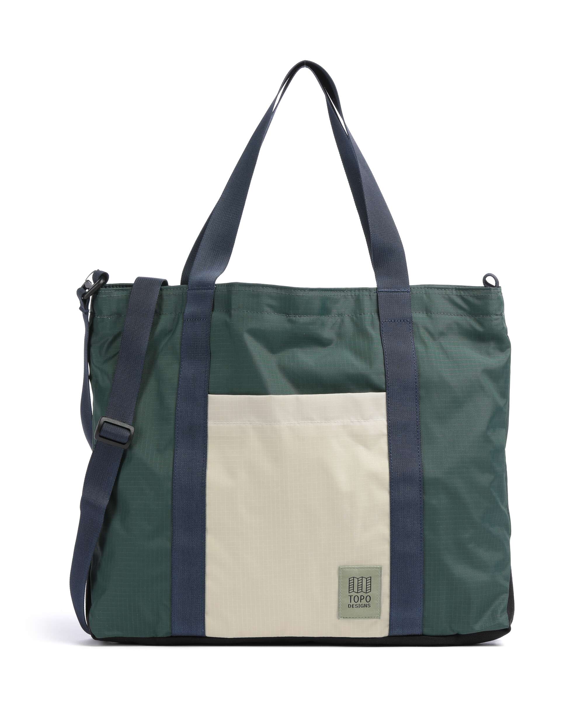 Topo Designs Mountain Essential Torba na zakupy forest/bone white
