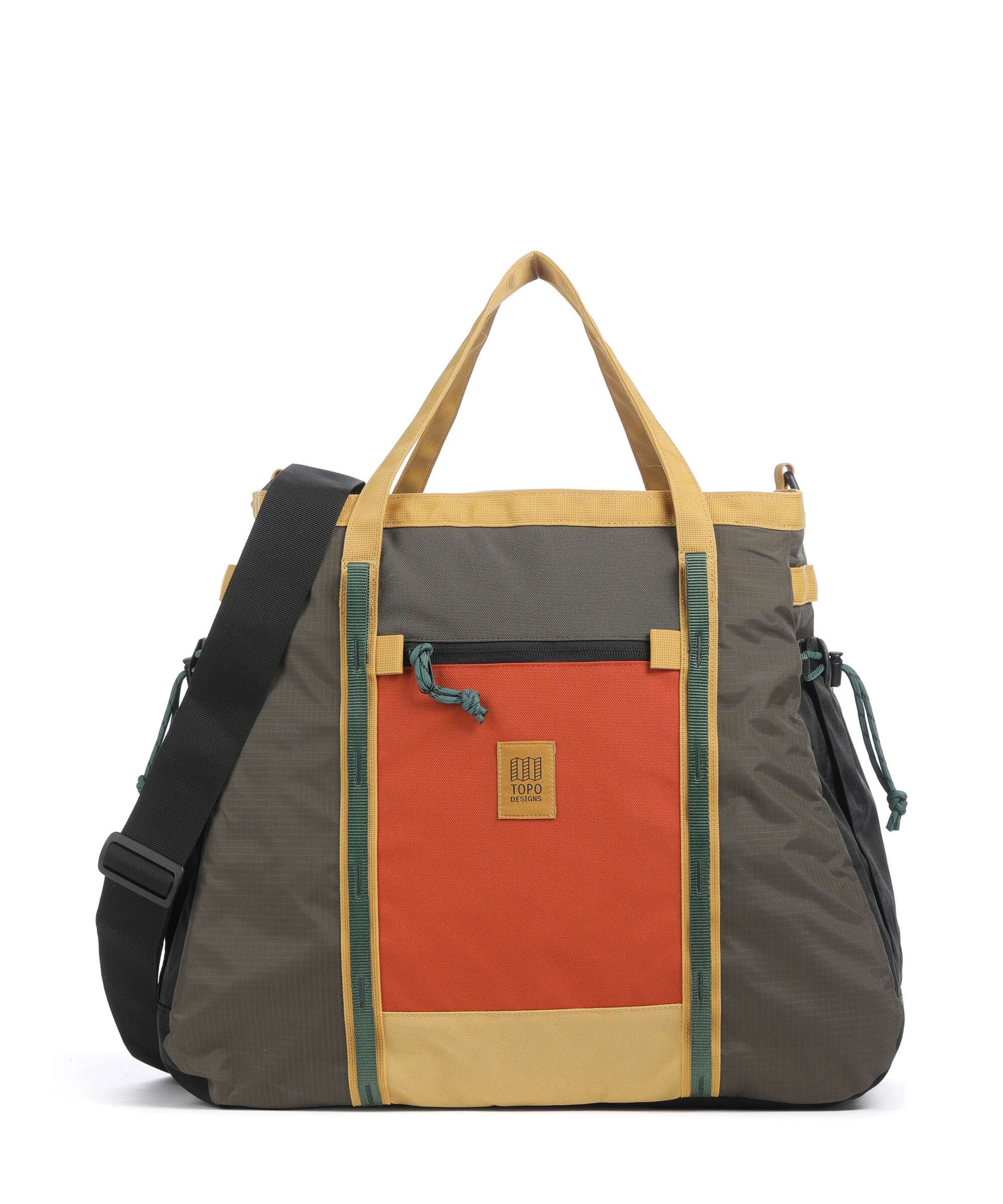 Topo Designs Mountain Gear Torba na zakupy woodland/terracotta
