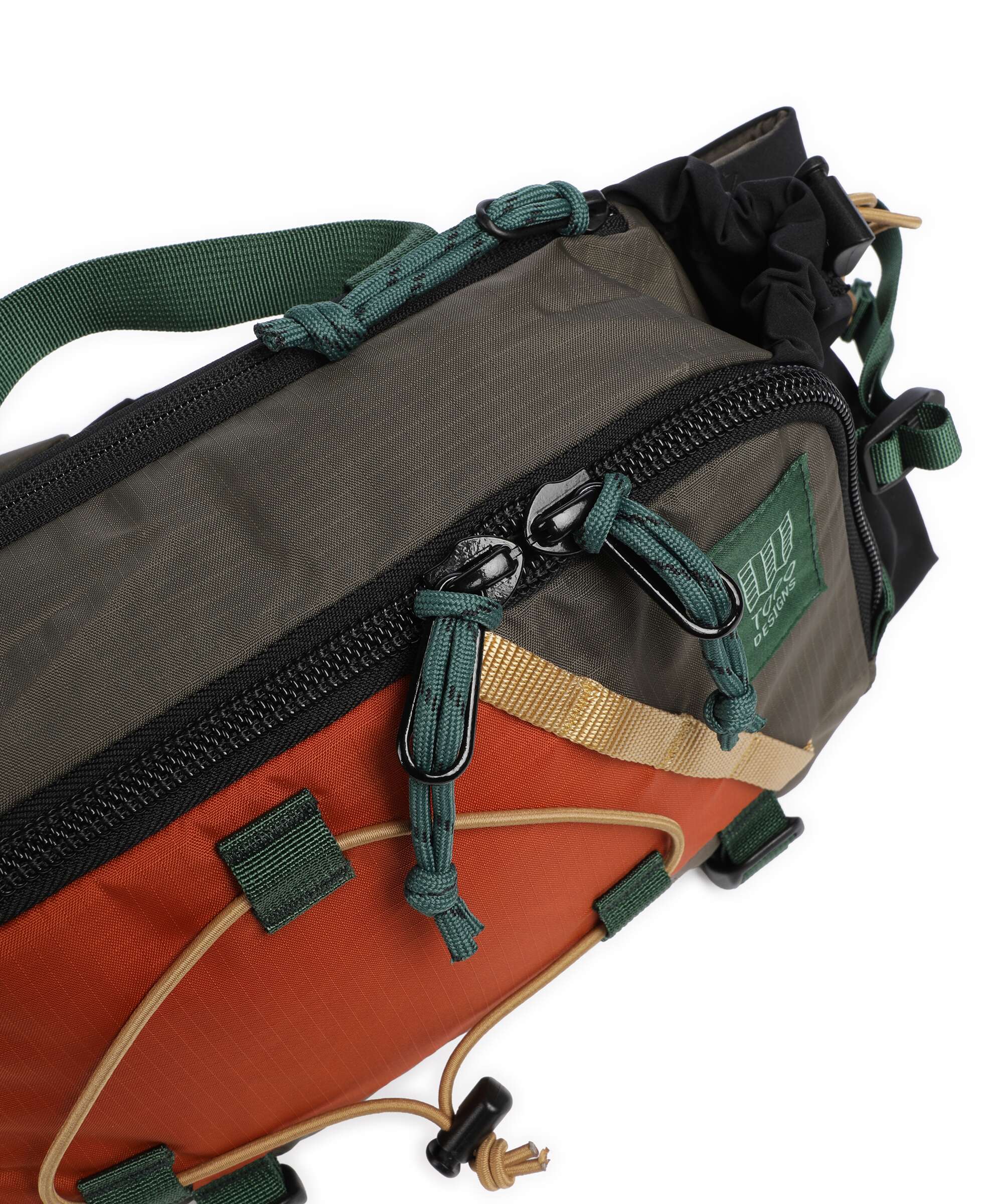Topo Designs Mountain Hydro Saszetka nerka woodland/terracotta - Image 5
