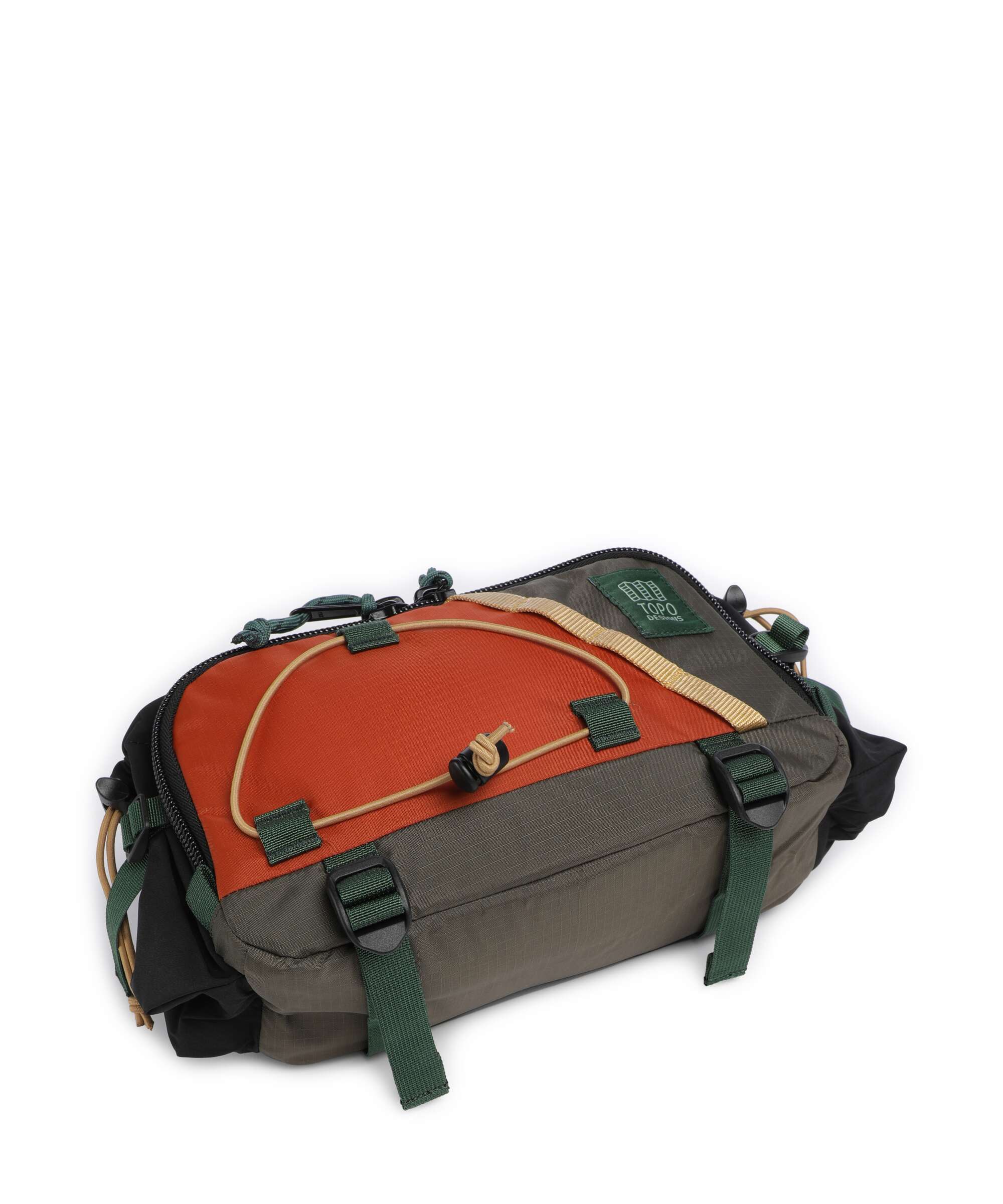 Topo Designs Mountain Hydro Saszetka nerka woodland/terracotta - Image 6