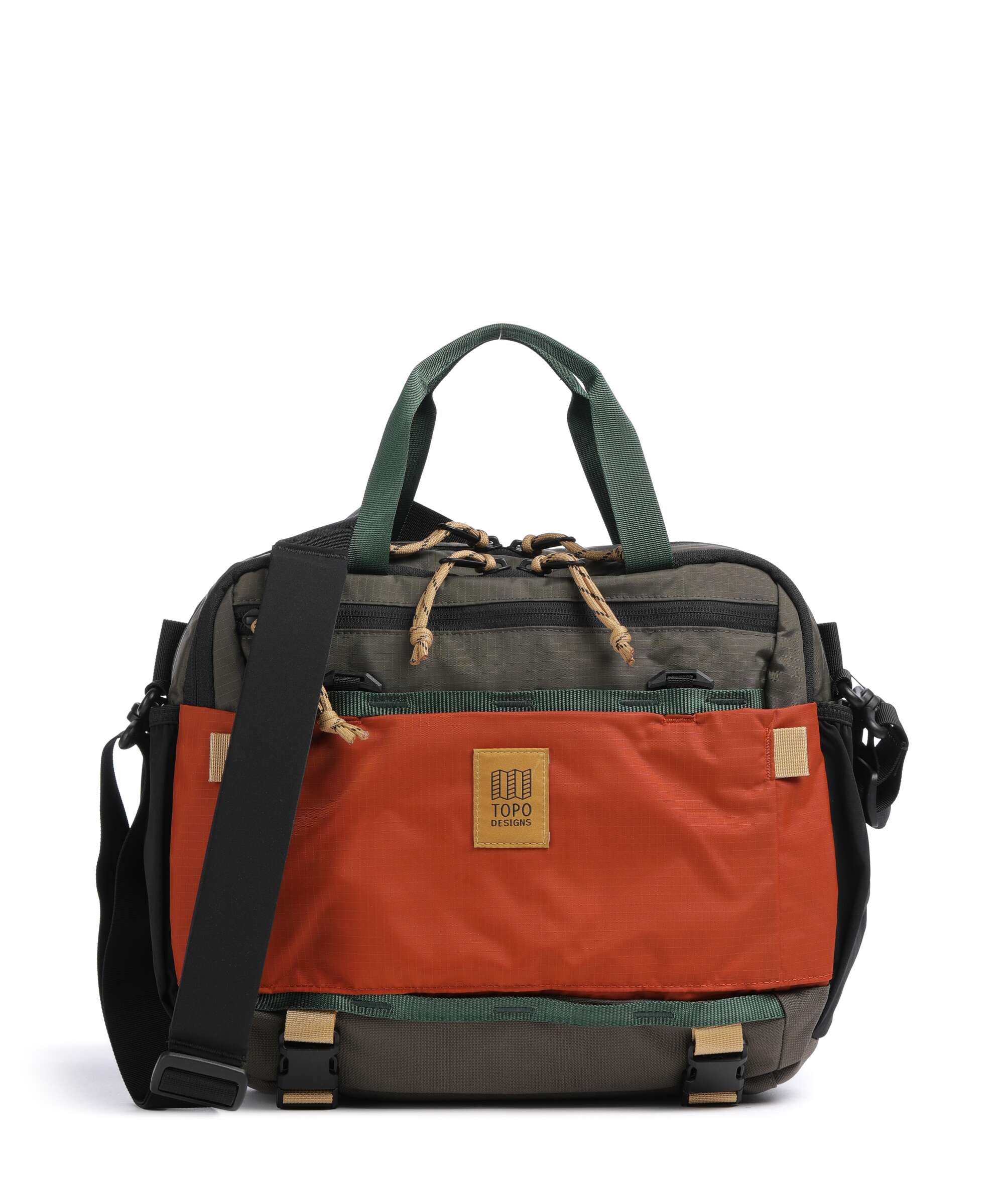 Topo Designs Mountain Torba przez ramię woodland/terracotta