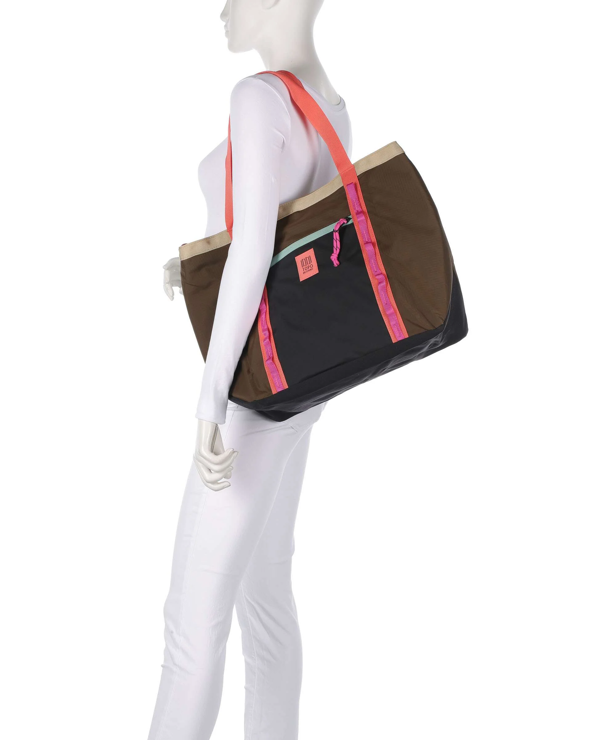 Topo Designs Mountain Utility Torba na zakupy desert palm/sahara - Image 3