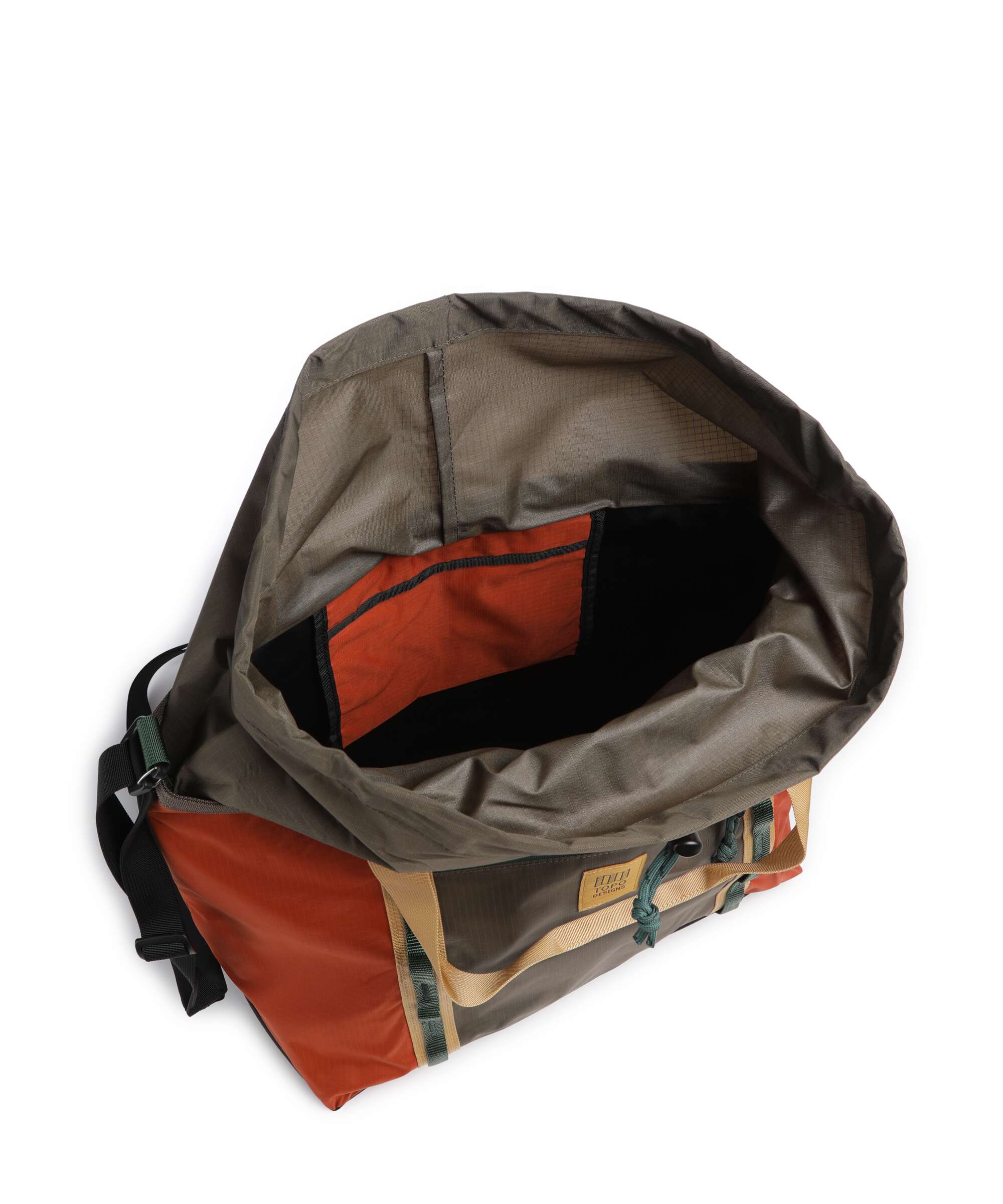 Topo Designs Mountain Utility Torba na zakupy woodland/terracotta - Image 6