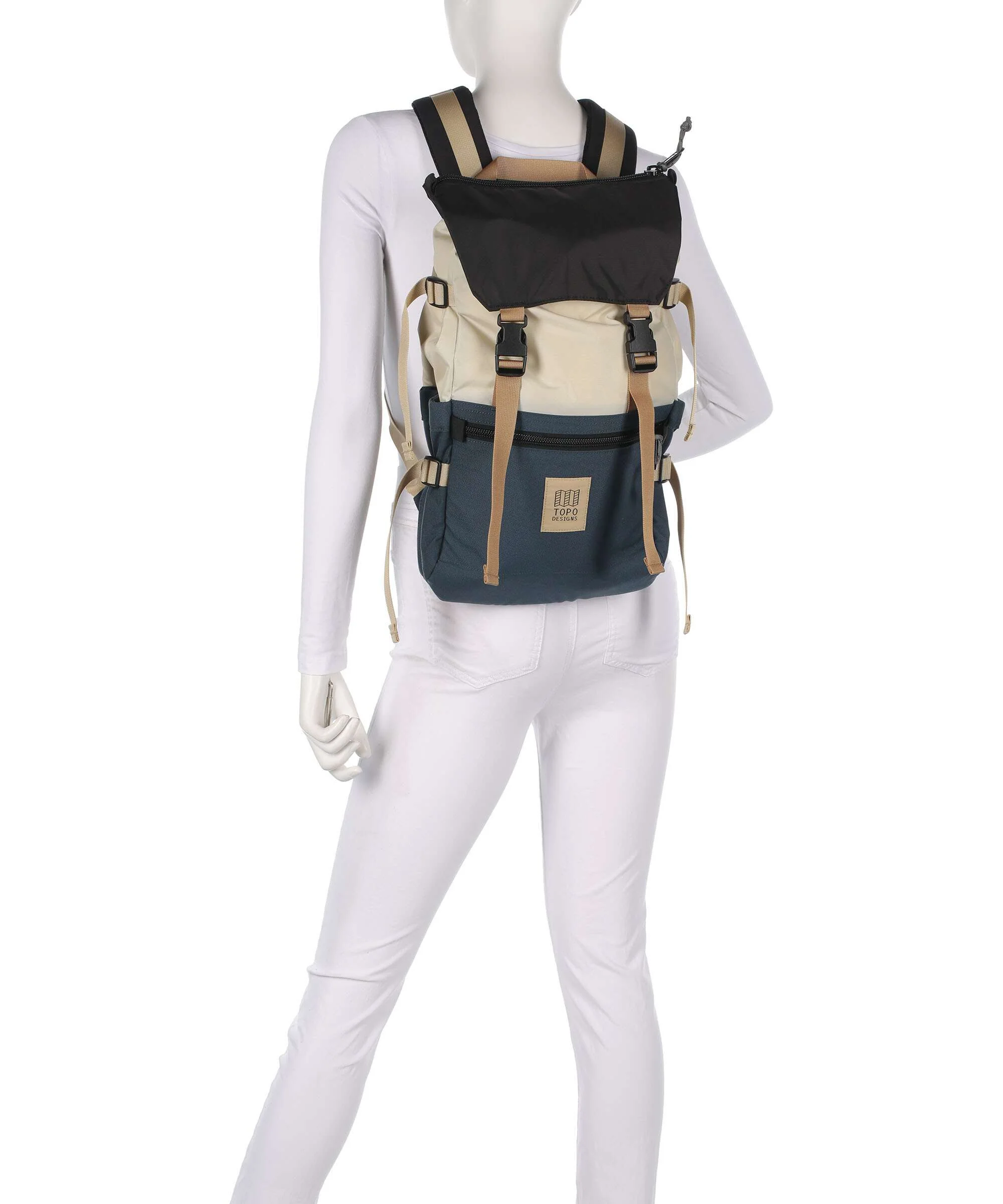 Topo Designs Rover Classic Plecak black/neutral - Image 3
