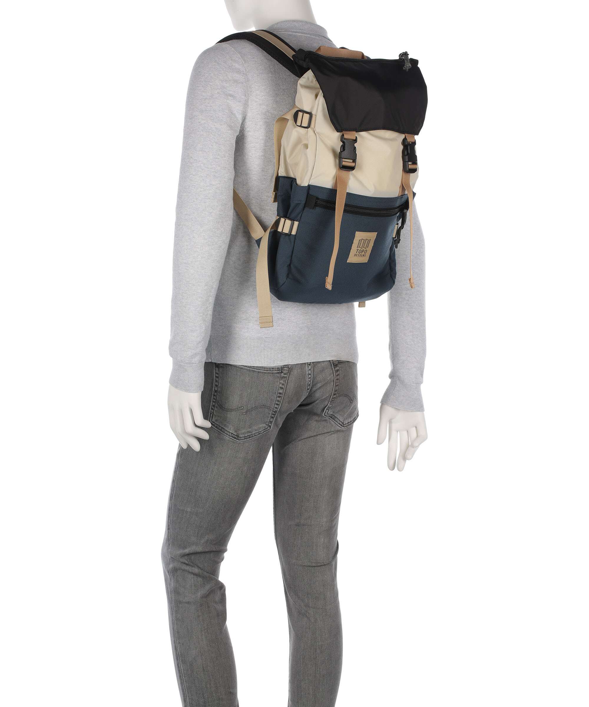 Topo Designs Rover Classic Plecak black/neutral - Image 4
