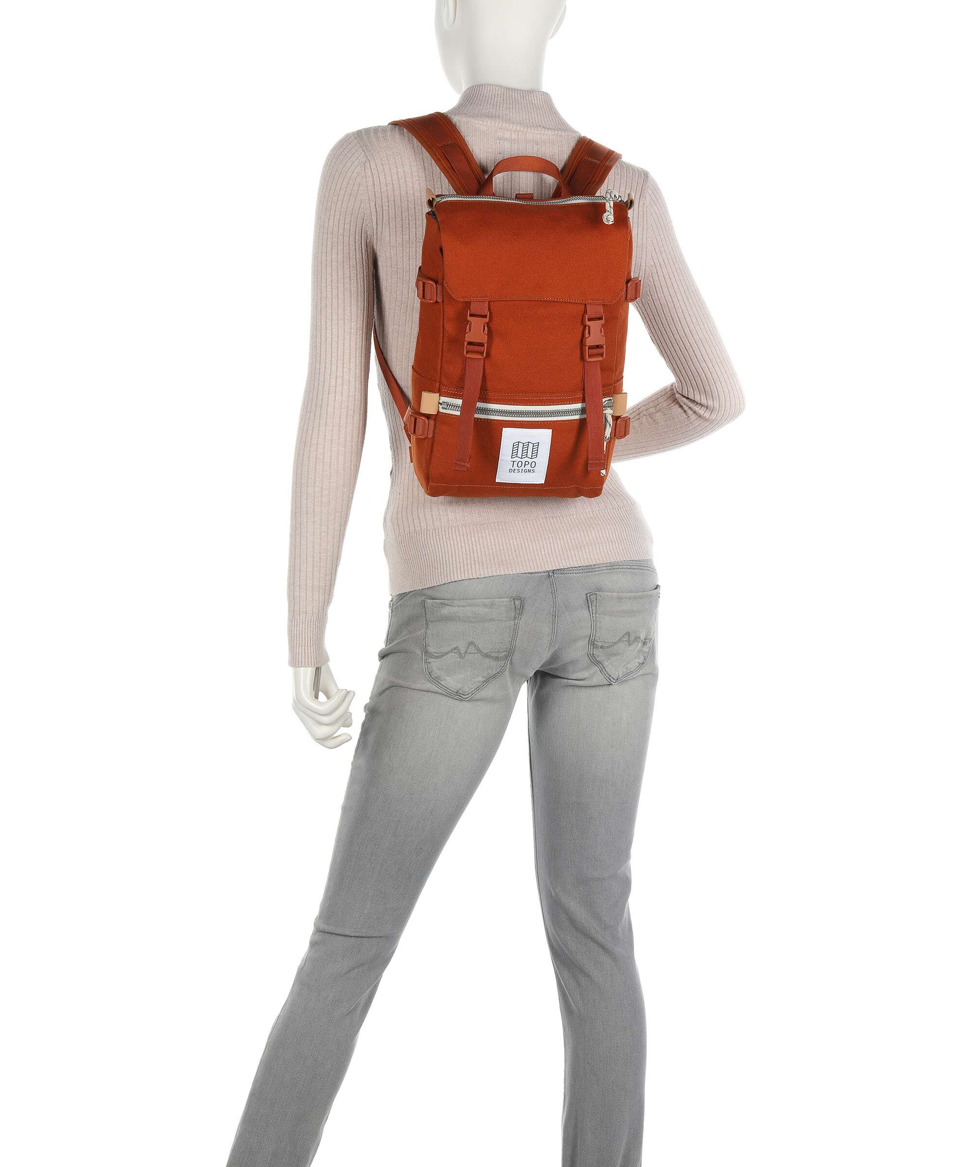 Topo Designs Rover Mini Plecak black/grid - Image 3