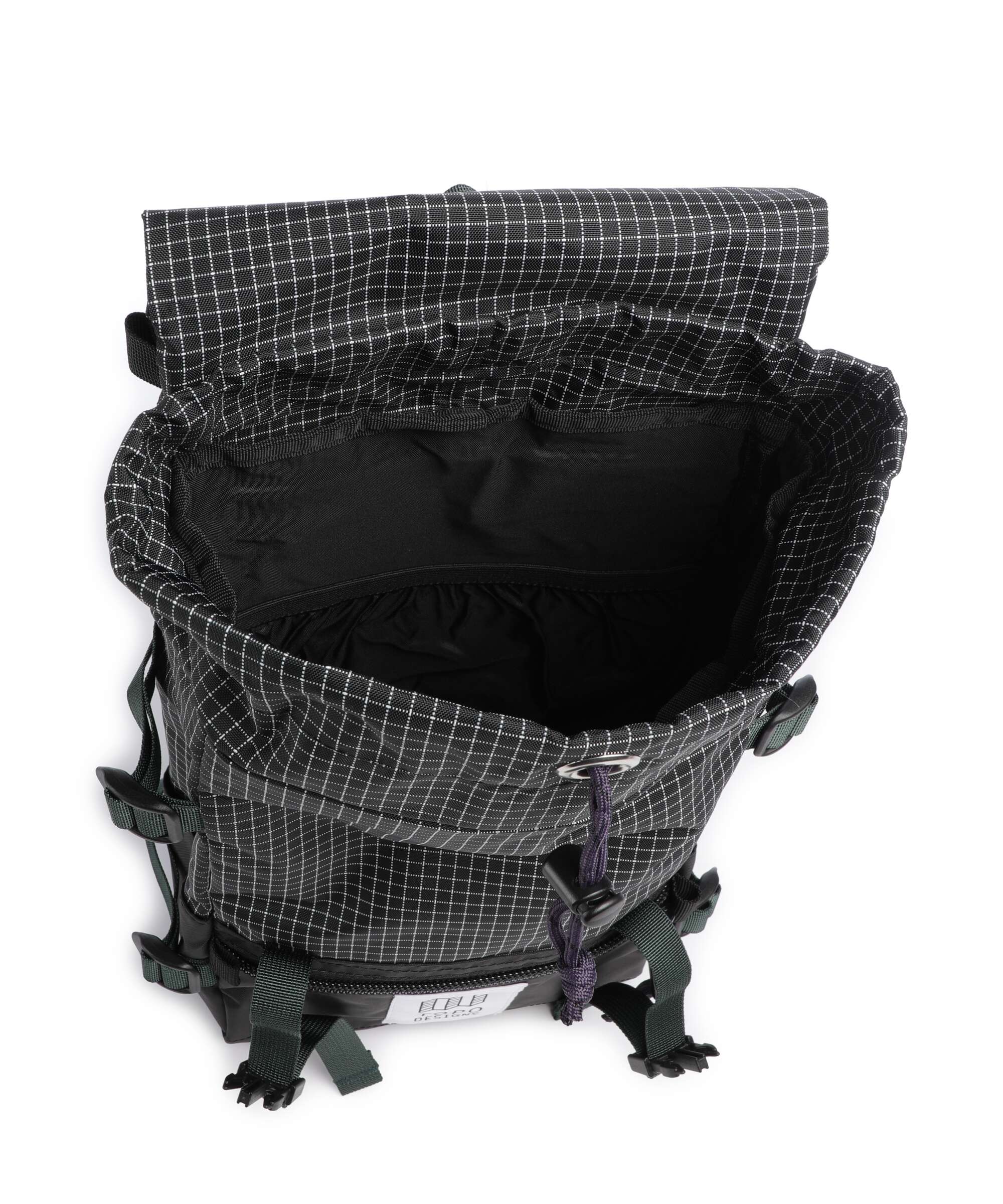 Topo Designs Rover Mini Plecak black/grid - Image 6