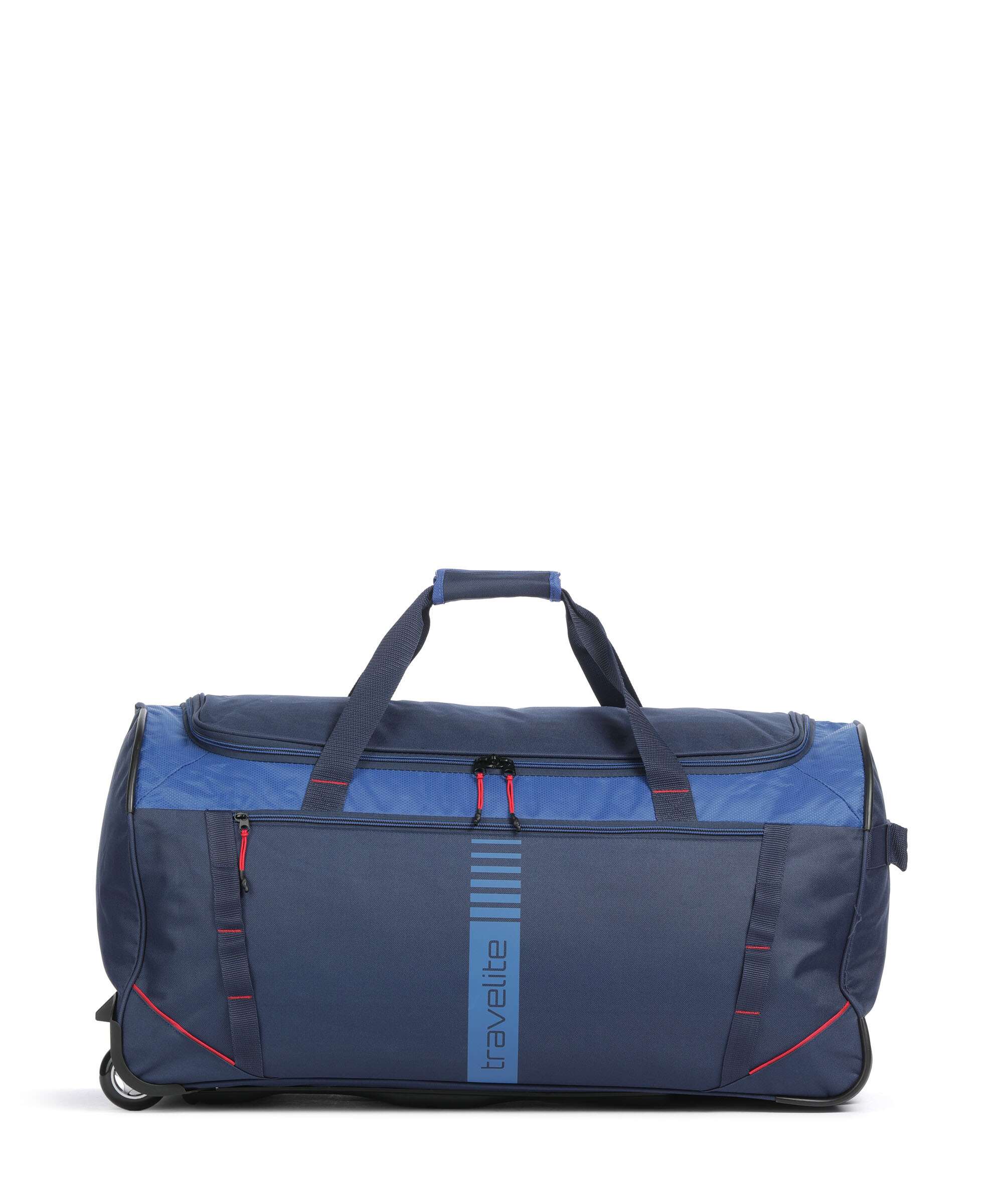 Travelite Basics Torba podróżna na kółkach marine/rot - Image 3