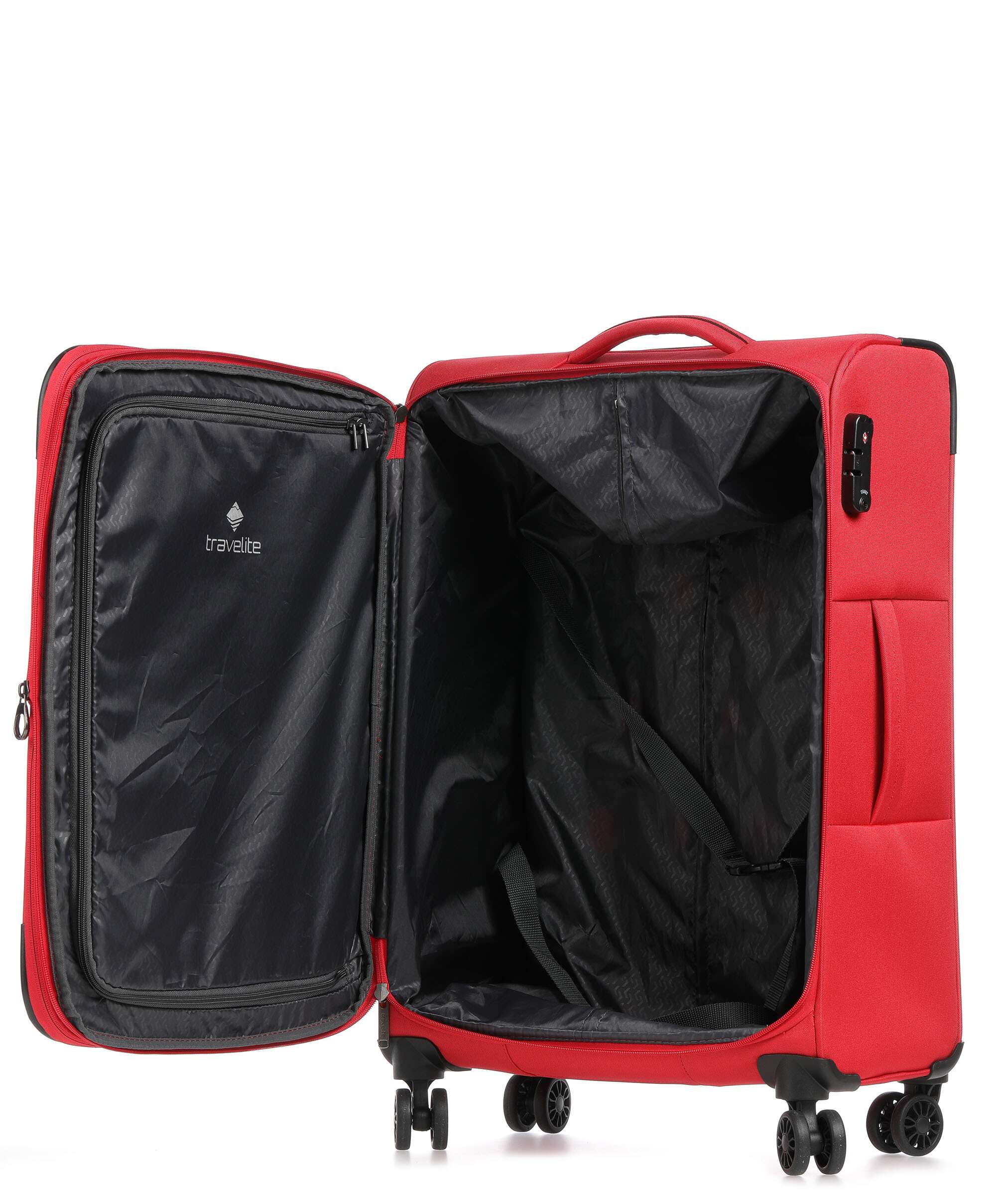 Travelite Chios Walizka na 4 kołach rot - Image 6