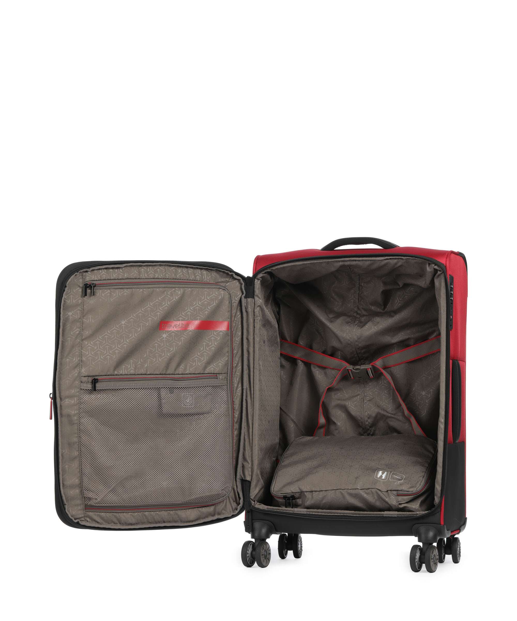 Travelite Crosslite 5.0 Walizka na 4 kołach red - Image 6