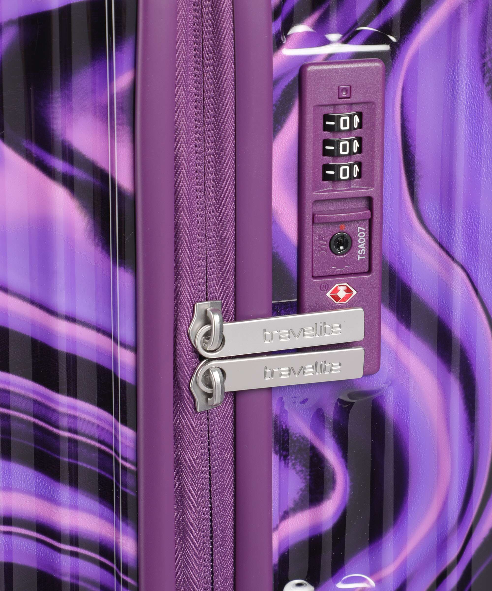 Travelite Lascana Edition Walizka na 4 kołach purple swirl - Image 3