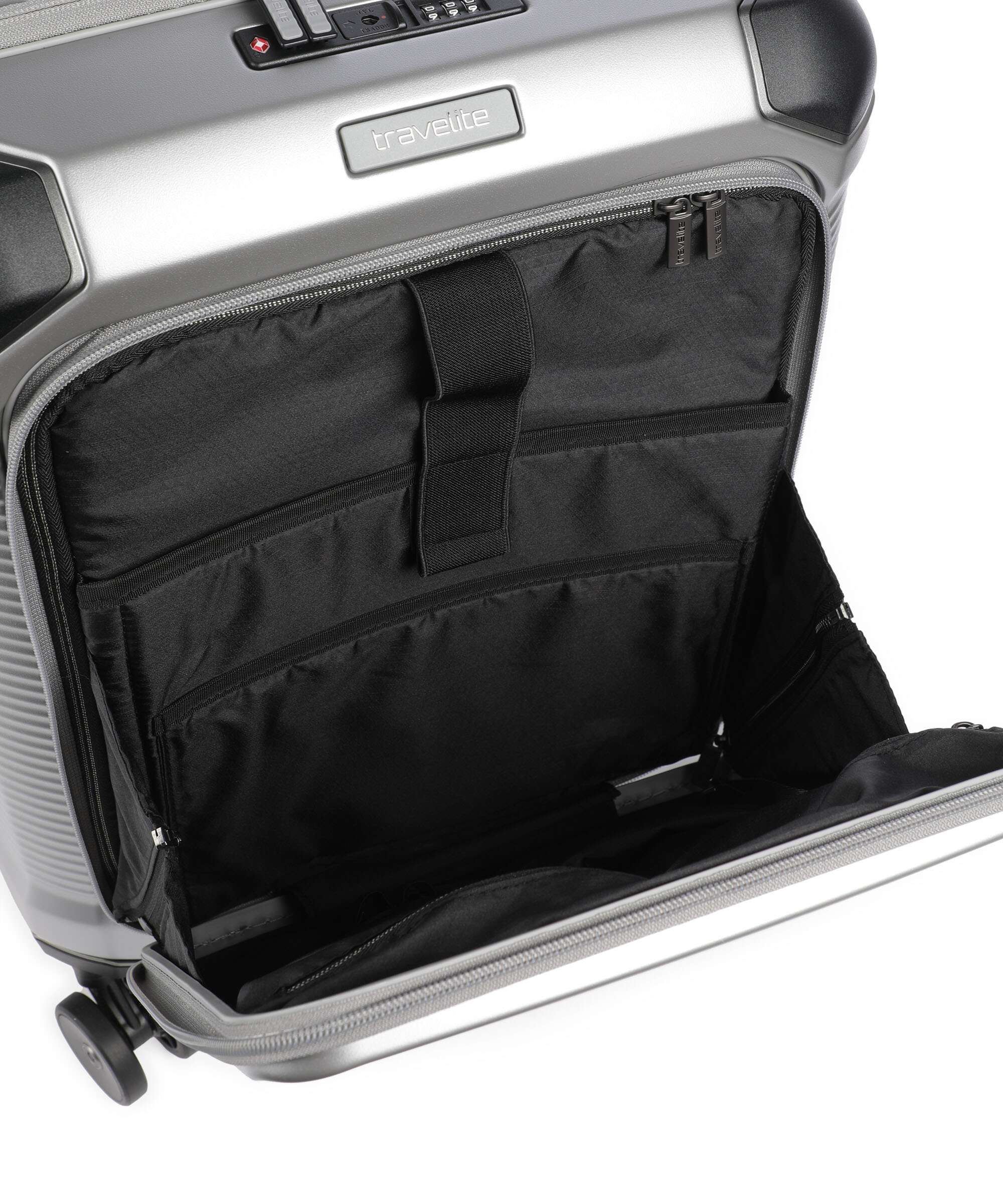 Travelite Millenium Walizka na 4 kołach silver - Image 4