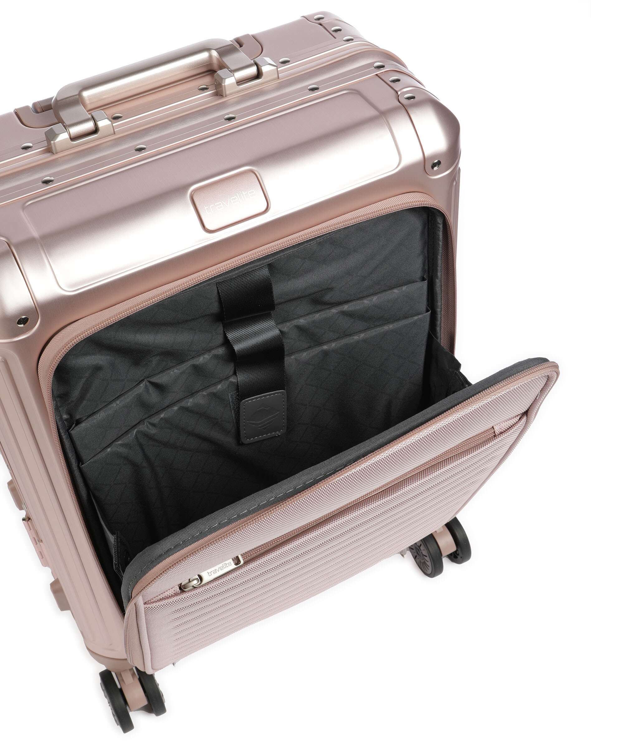 Travelite Next 2.0 Walizka na 4 kołach rosé - Image 4