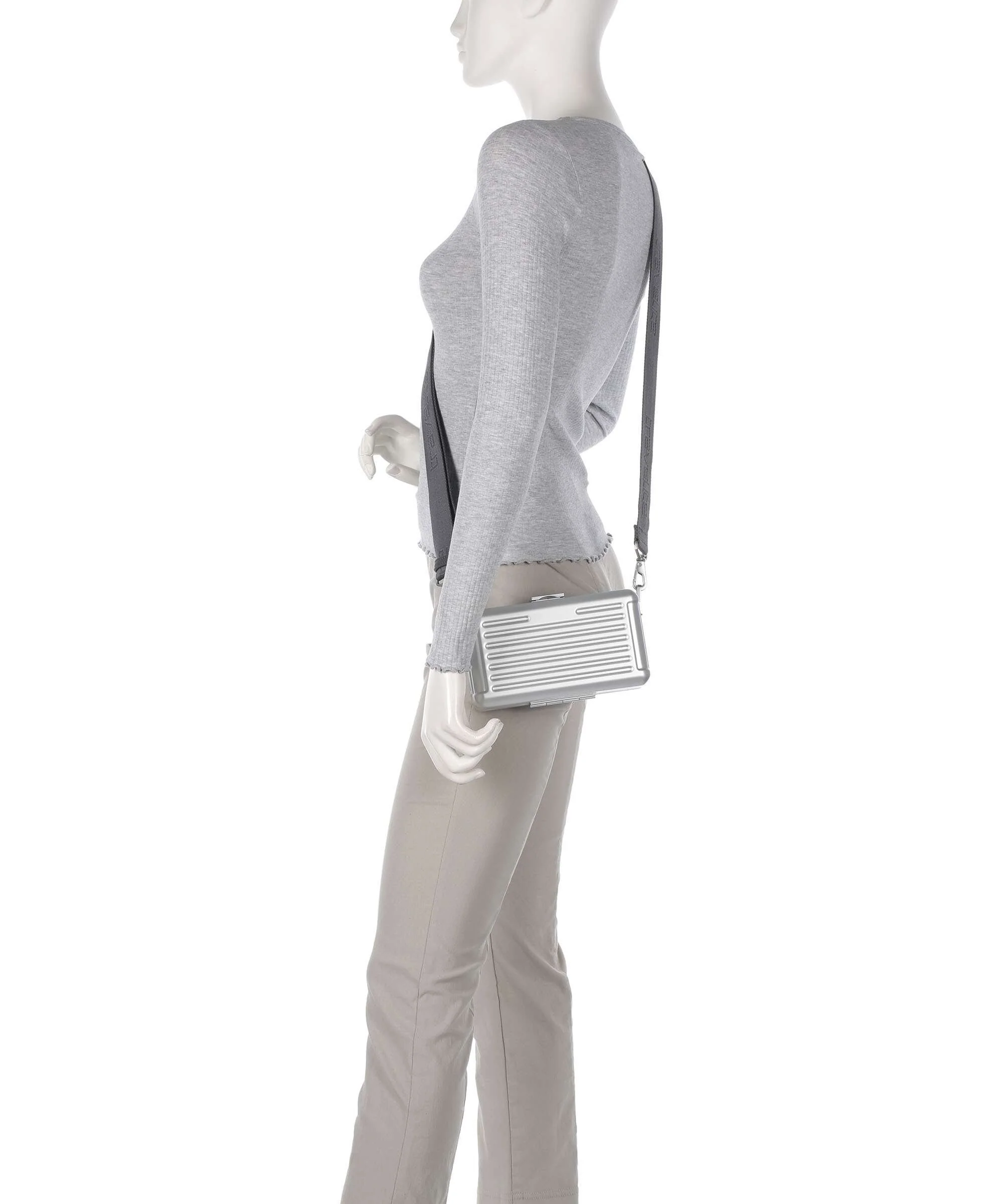 Travelite Next Torba przez ramię silber - Image 3