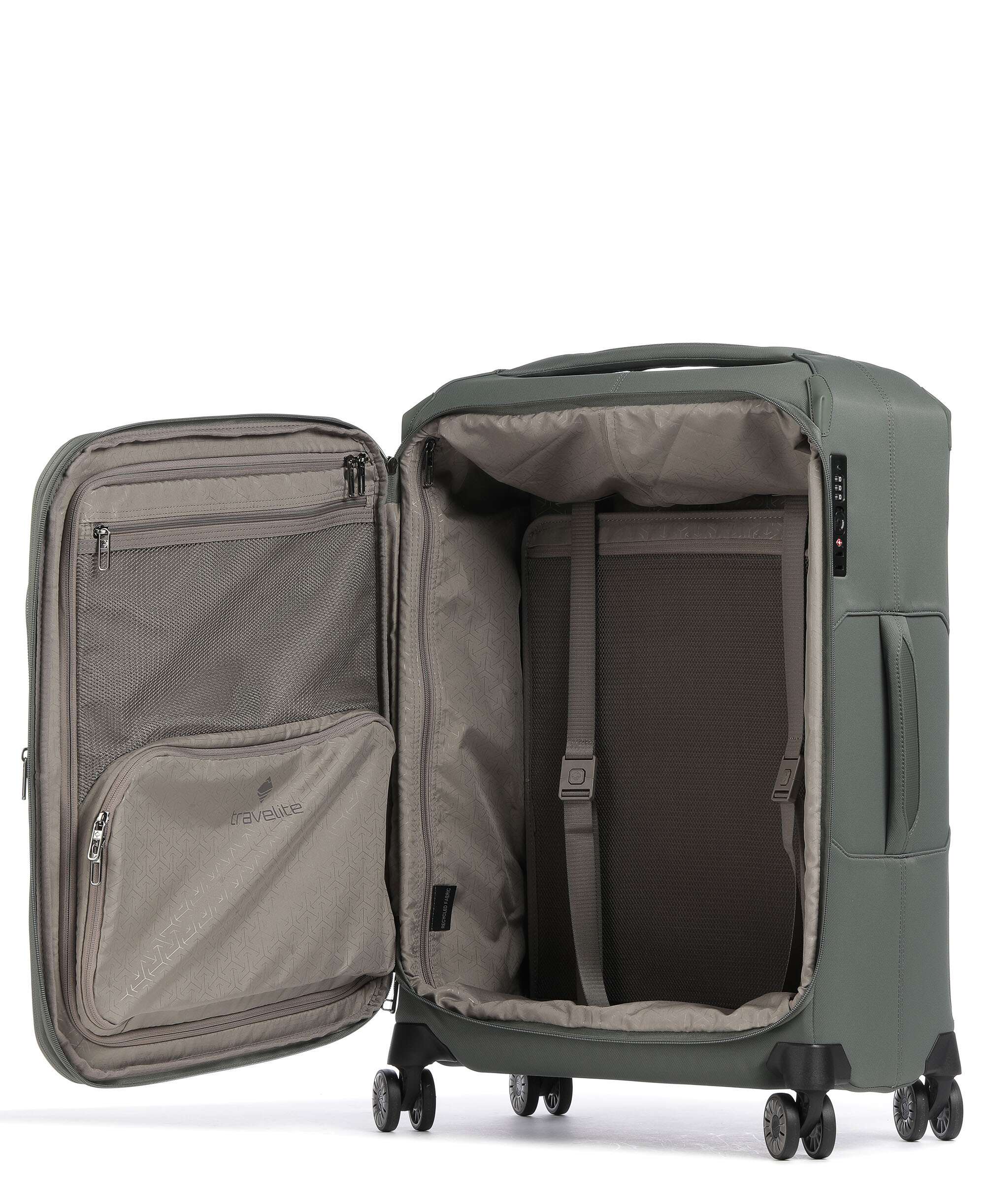 Travelite Priima M Walizka na 4 kołach oliv - Image 6