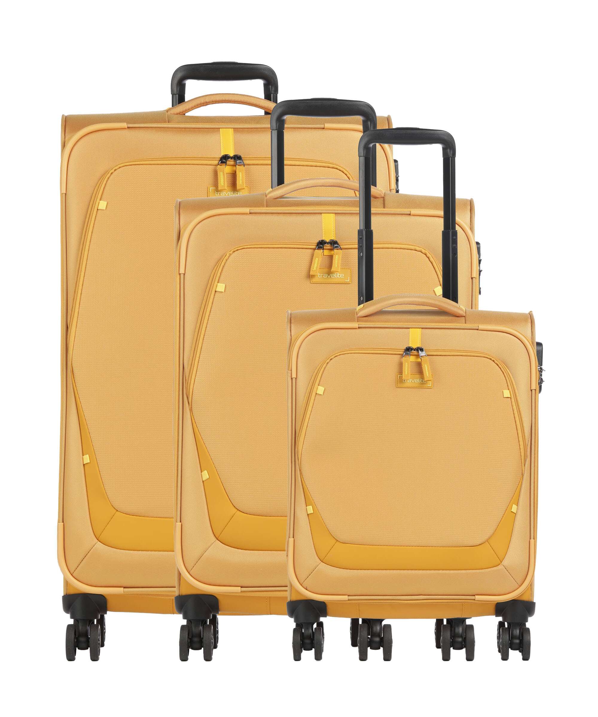 Travelite Umbria Komplet walizek (4 kołach) golden glow