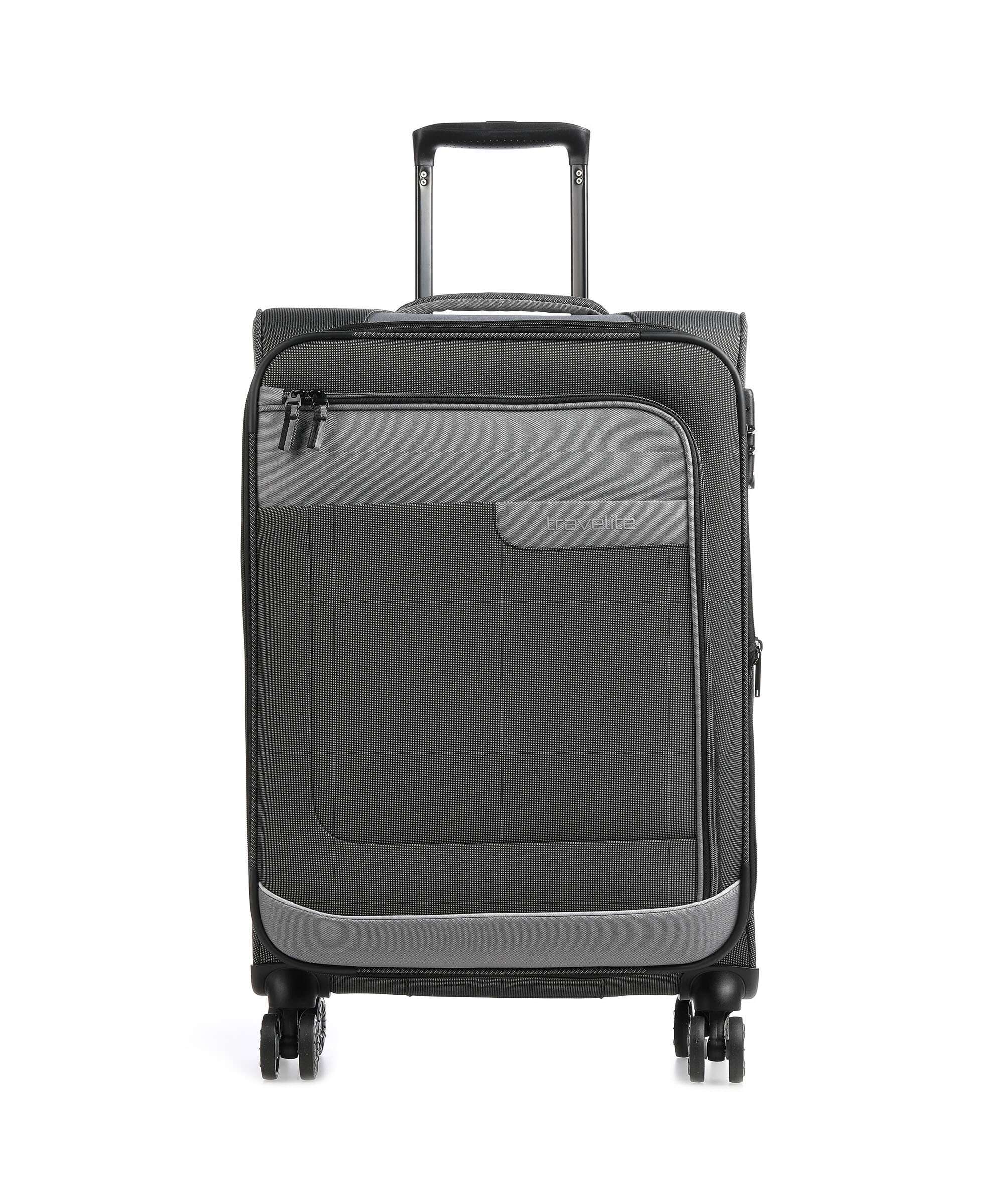 Travelite Viia Walizka na 4 kołach schiefer