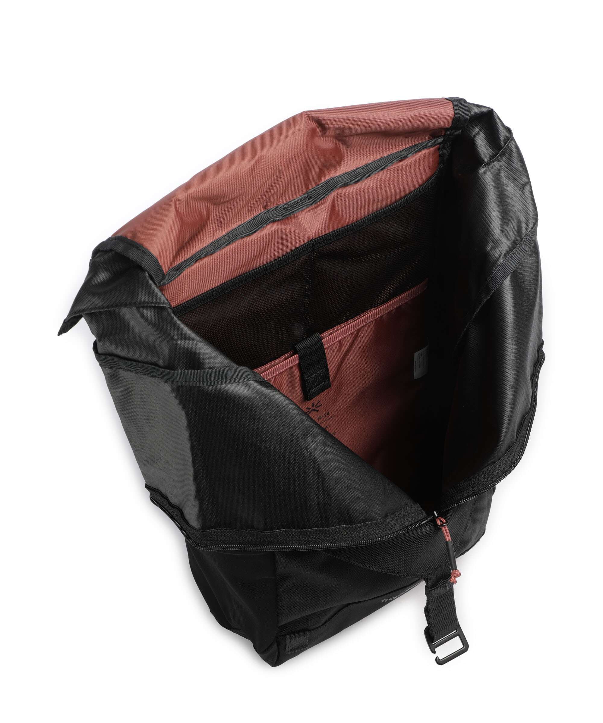 Tropicfeel Roll Go Plecak z rolowanym zamknięciem core black - Image 6