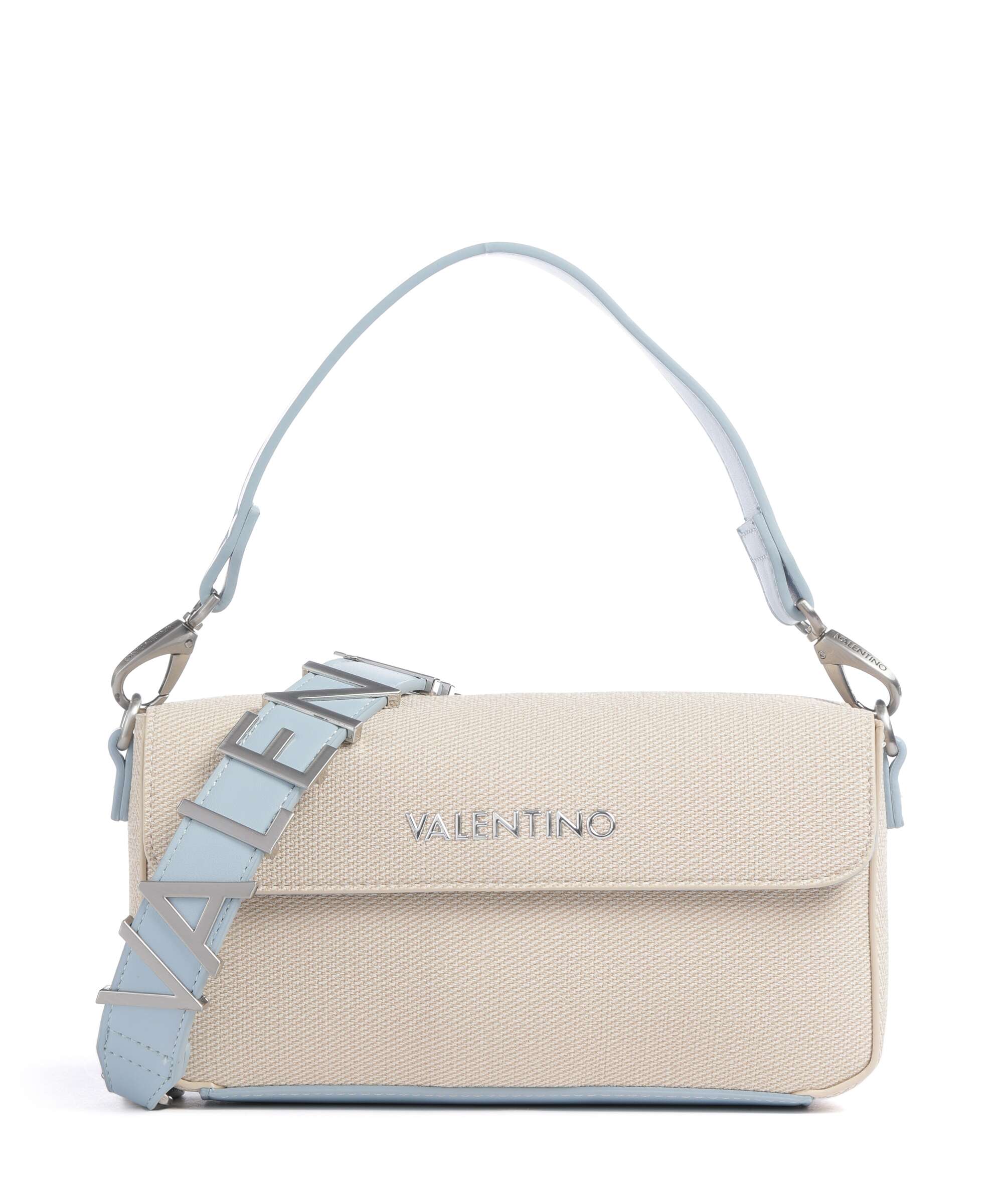 Valentino Bags Alexia Summer Torba na ramię naturale/avio
