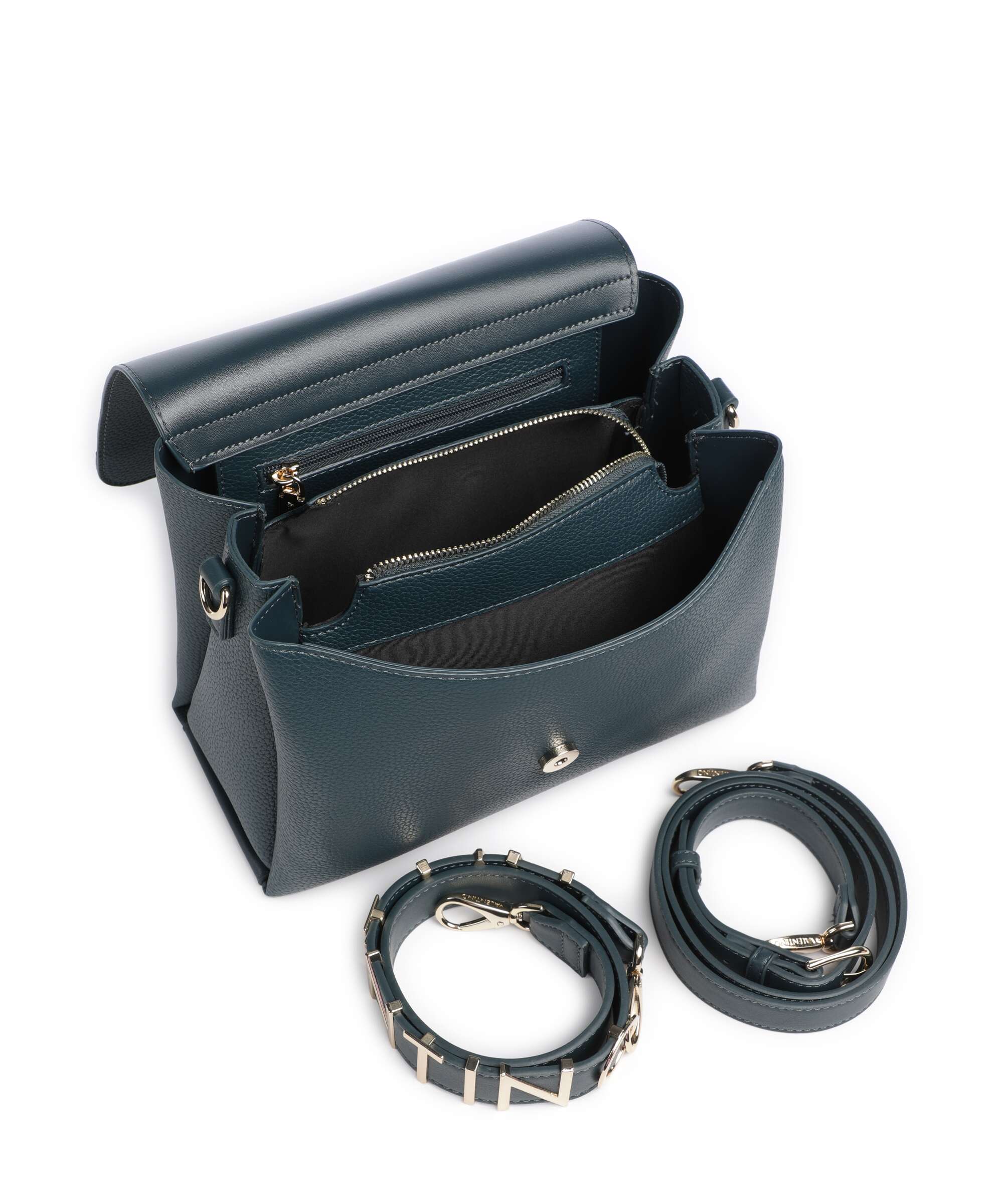 Valentino Bags Alexia Torba przez ramię petrolio - Image 4
