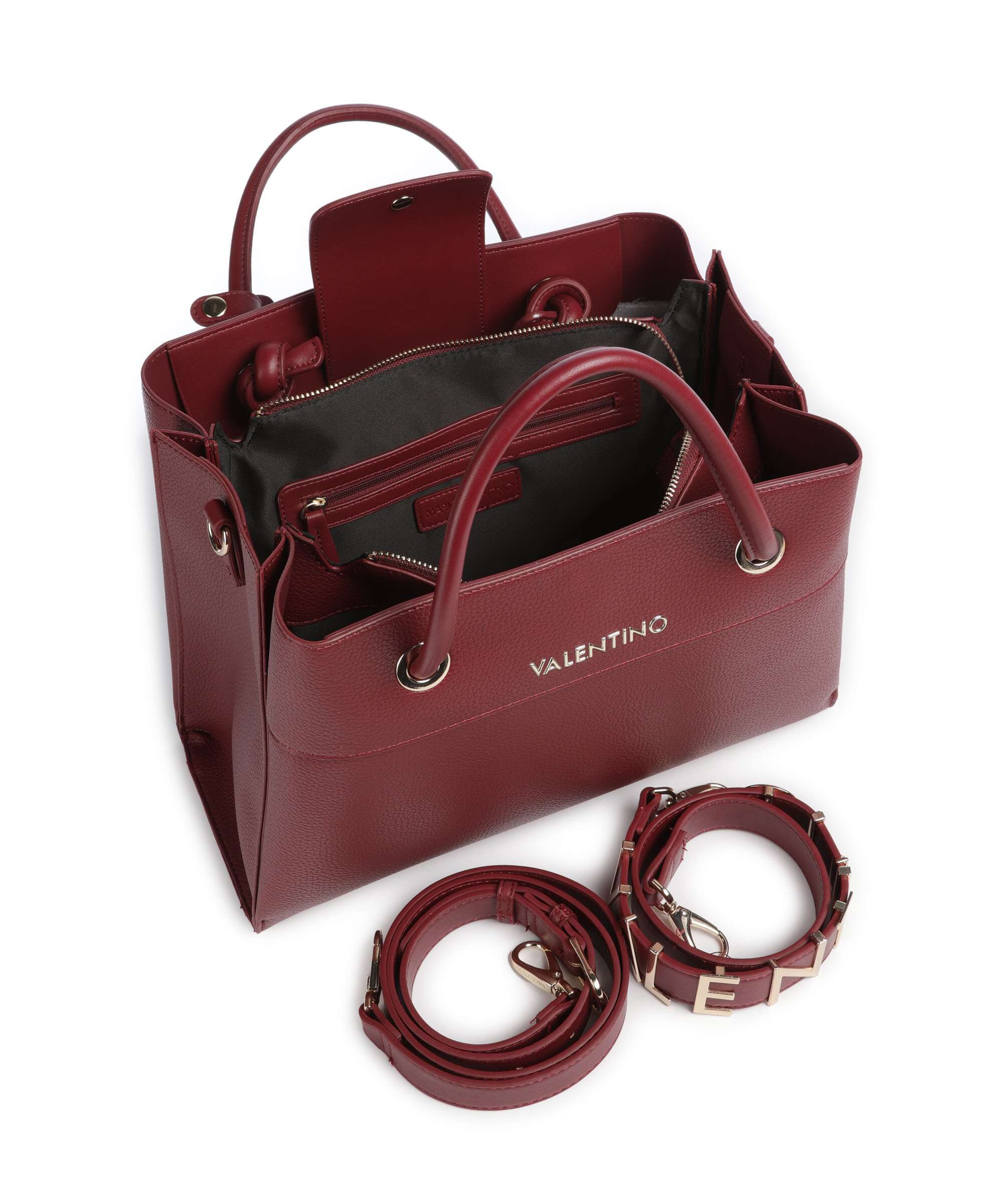 Valentino Bags Alexia Torebka bordeaux - Image 5