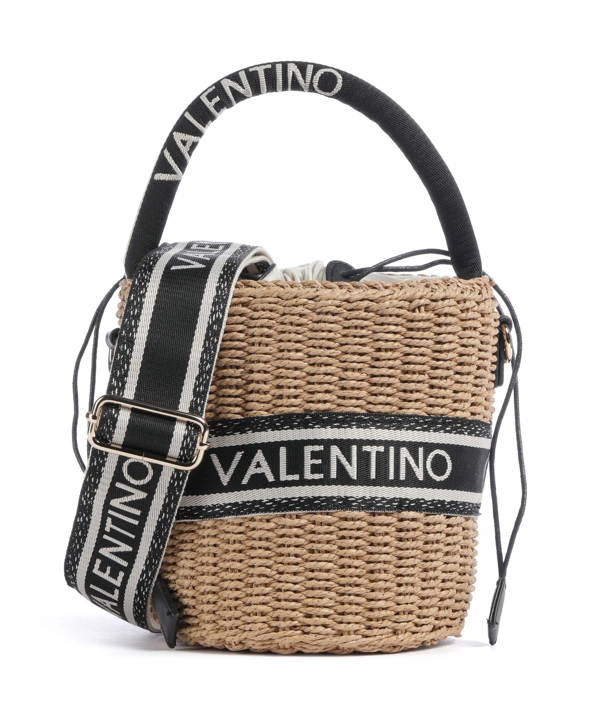 Valentino Bags Boho Torebka worek naturale/nero