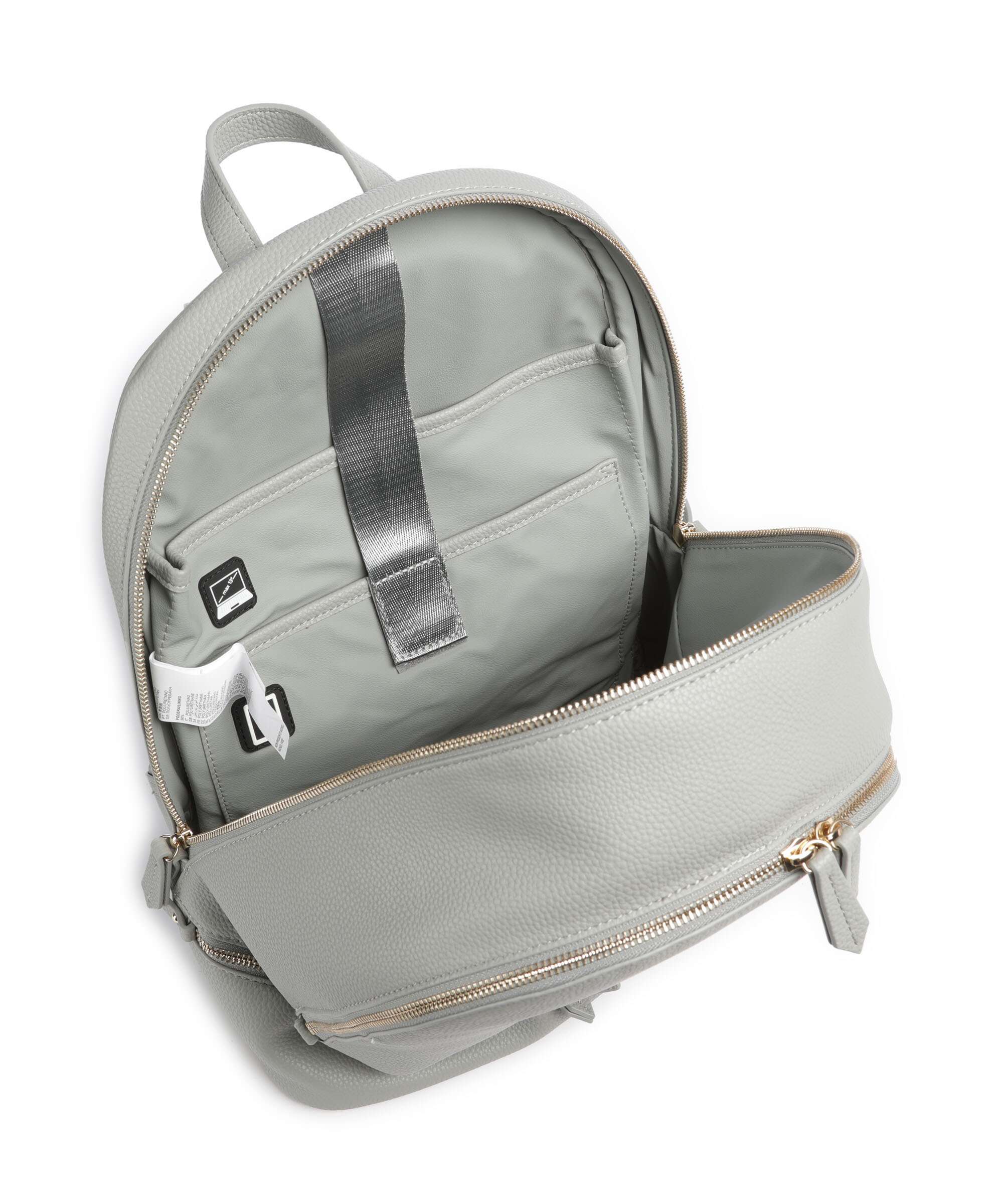 Valentino Bags Brixton Plecak grigio polvere - Image 5