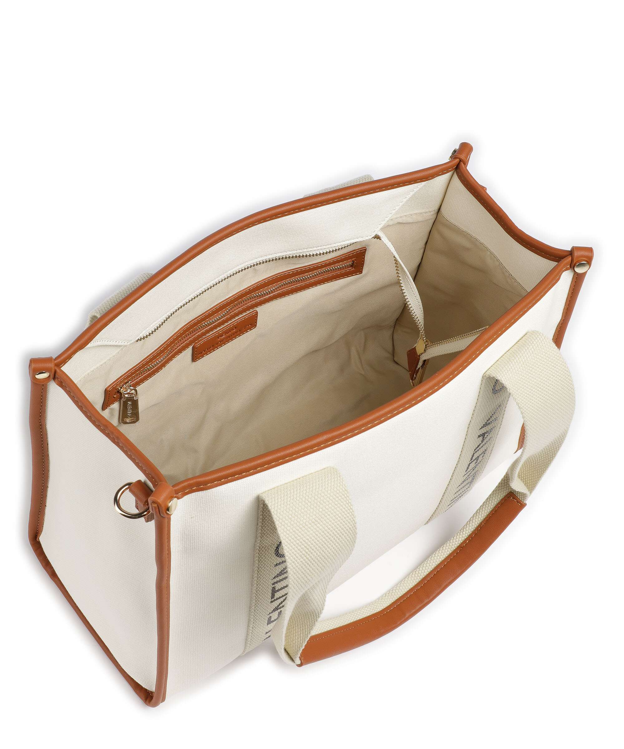 Valentino Bags Candle Torba na zakupy naturale/cuoio - Image 5