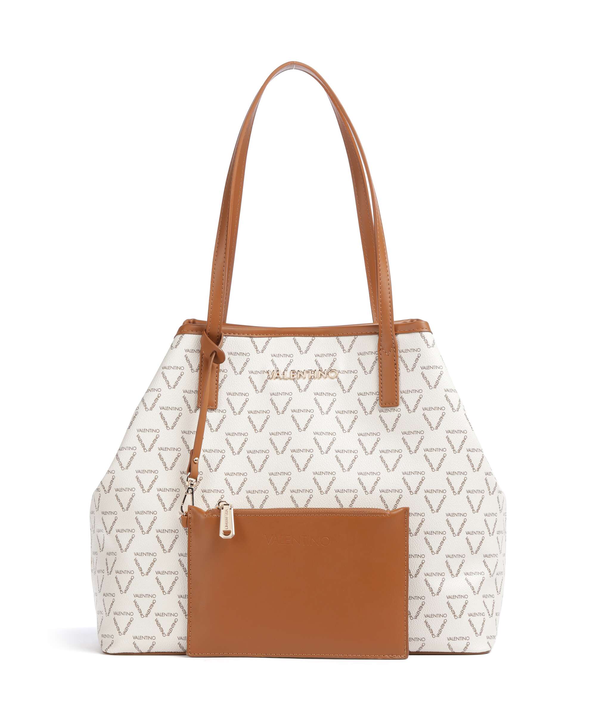 Valentino Bags Lady Re Torba na zakupy bianco/cuoio - Image 2