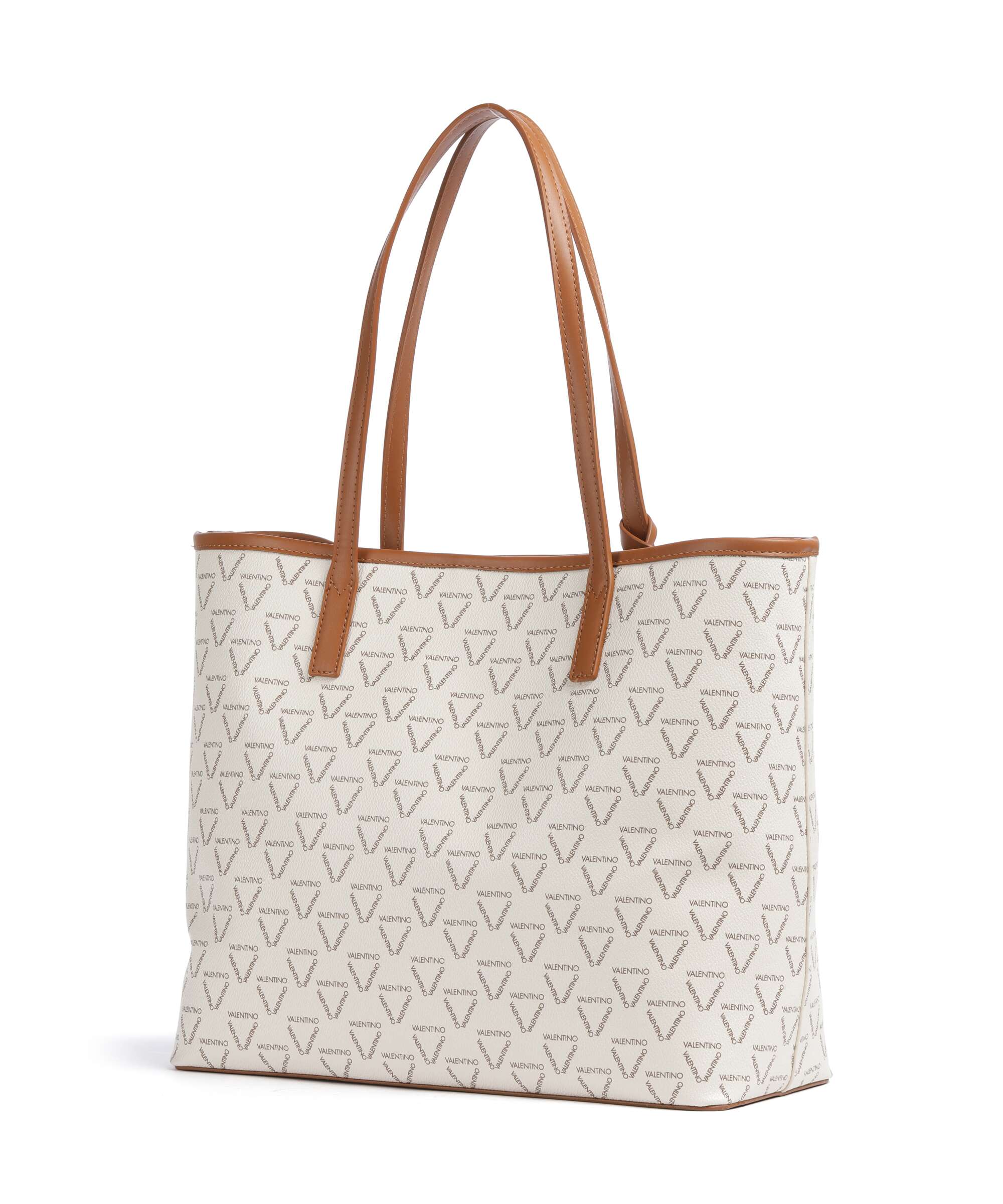 Valentino Bags Lady Re Torba na zakupy bianco/cuoio - Image 3
