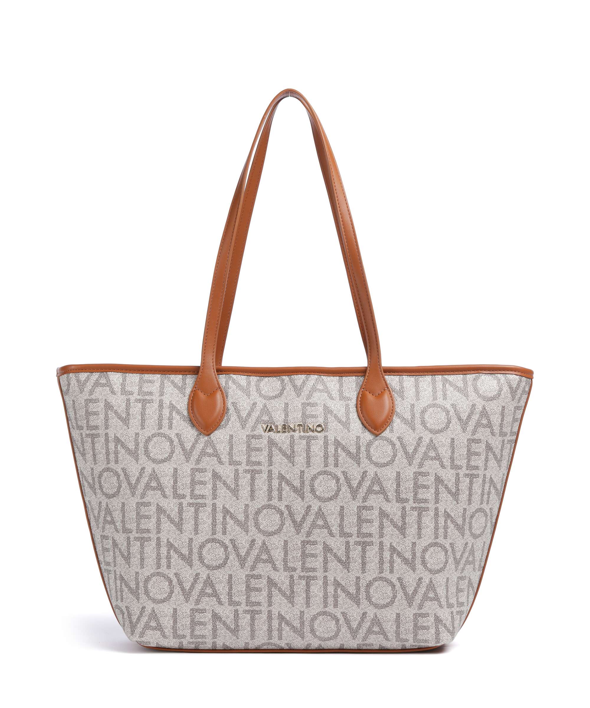 Valentino Bags Logo Torba na zakupy beige/naturale