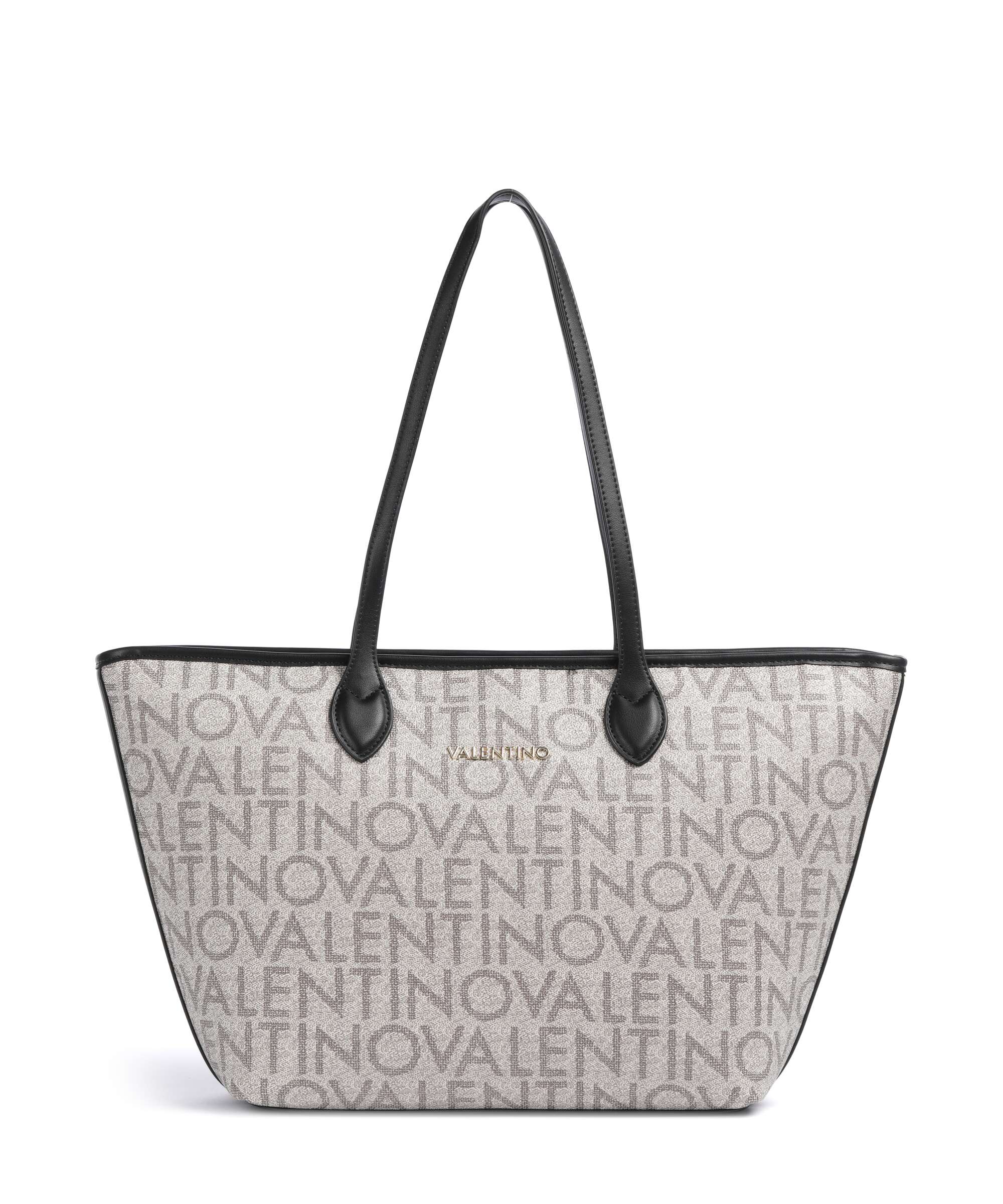 Valentino Bags Logo Torba na zakupy beige/nero