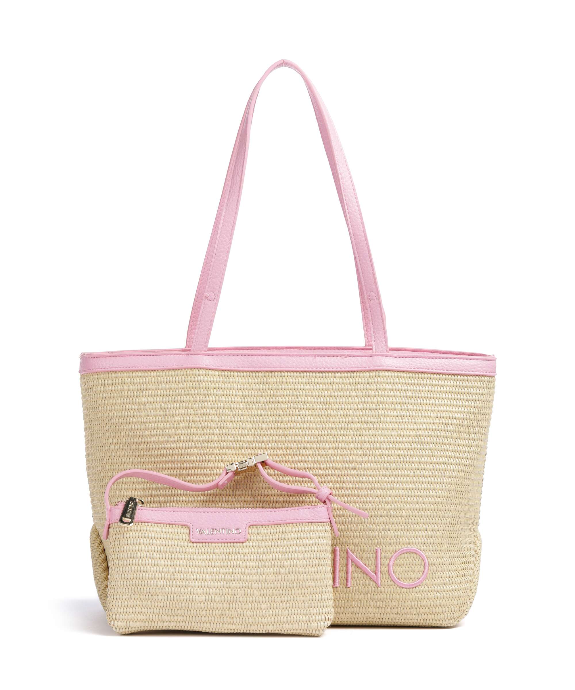Valentino Bags Maiam Torba na zakupy naturale/rosa - Image 3