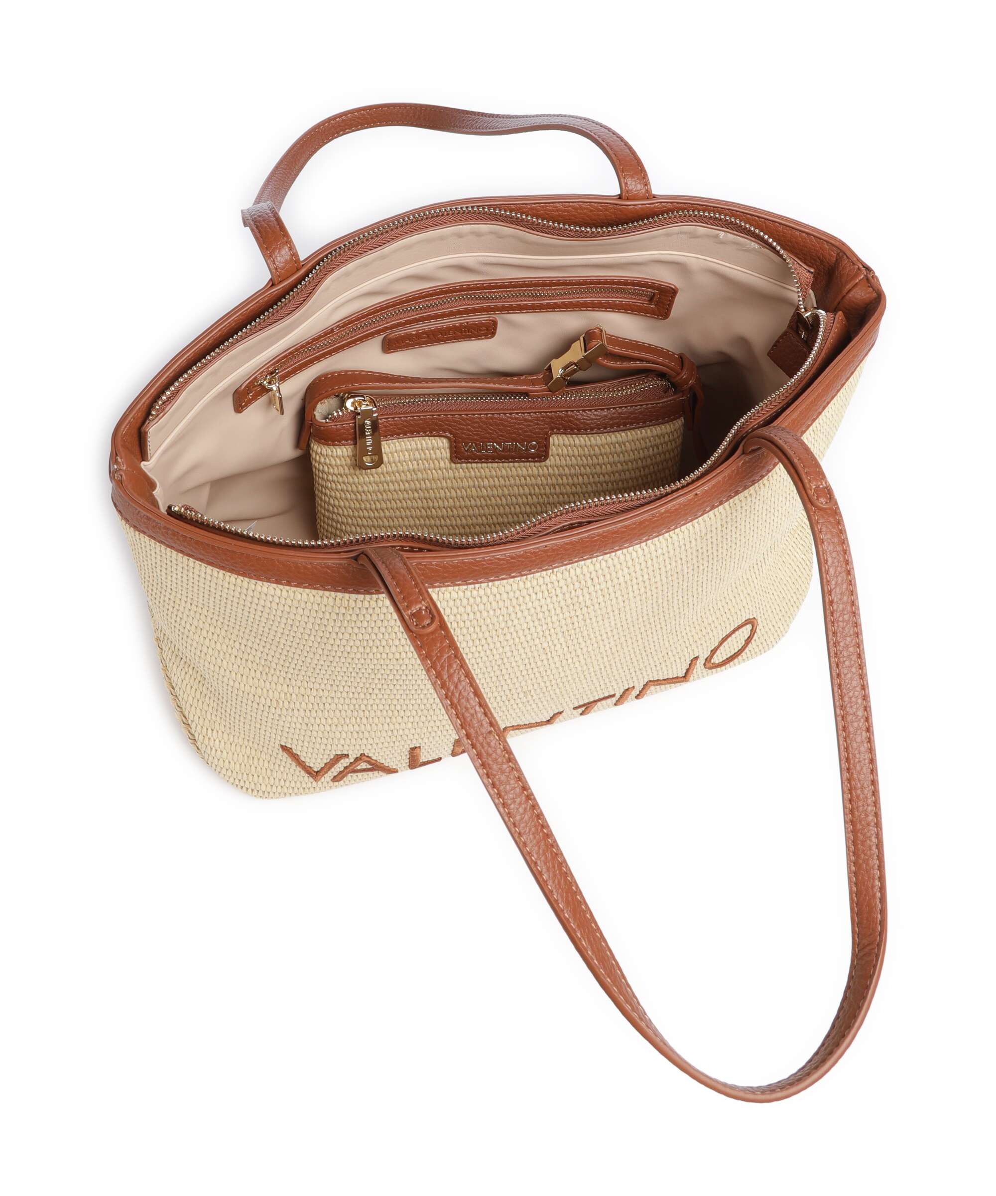 Valentino Bags Maiam Torba na zakupy naturale/cuoio - Image 5