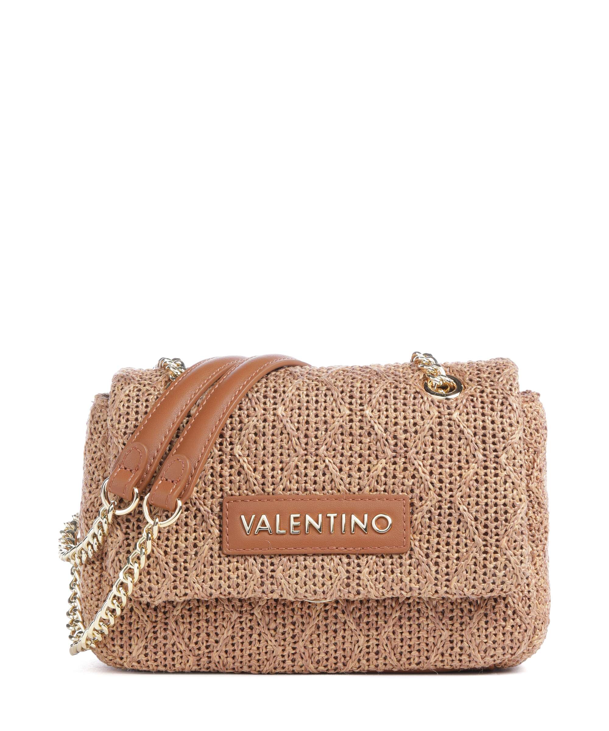 Valentino Bags Ocarina Summer Torba na ramię cuoio