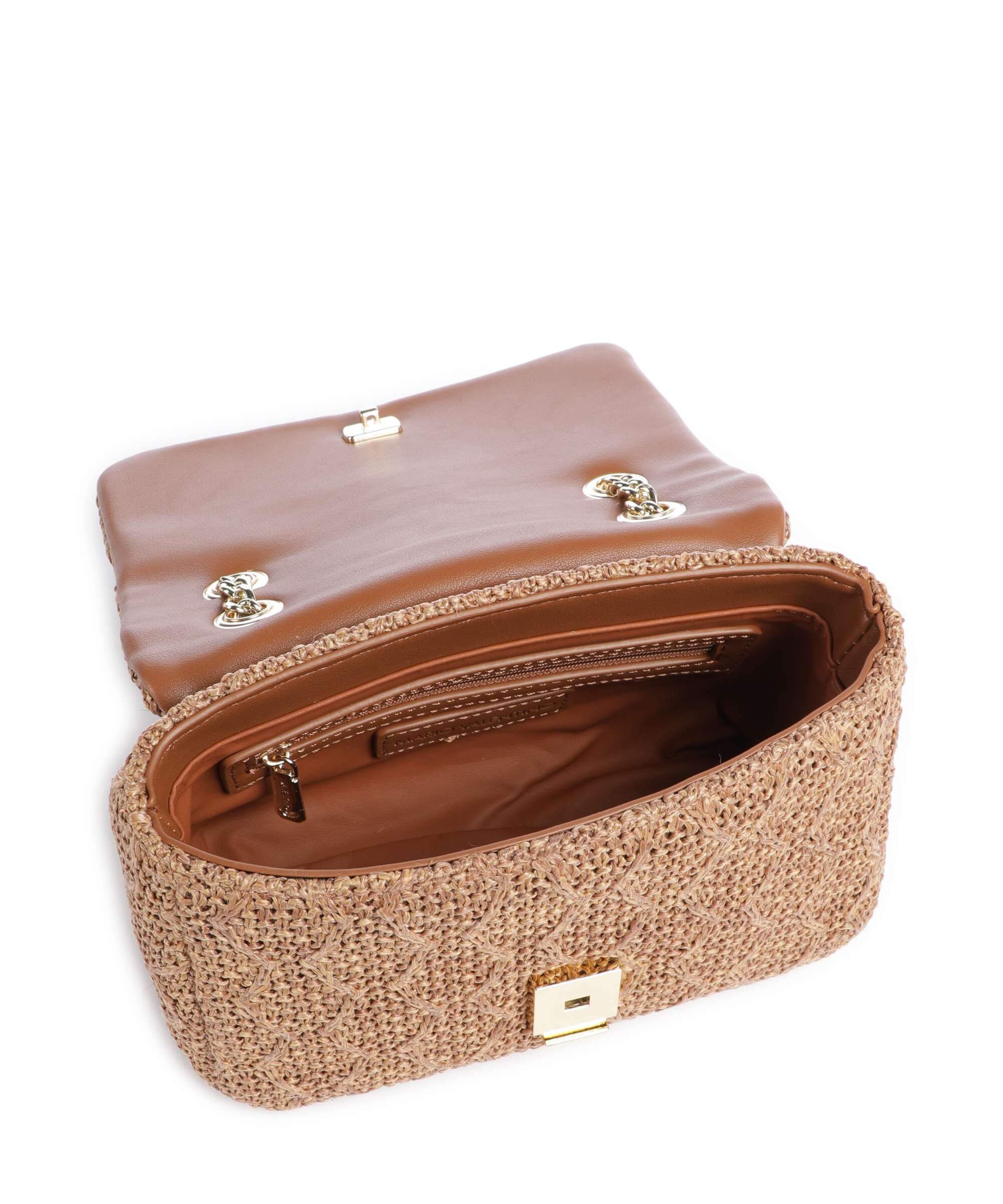 Valentino Bags Ocarina Summer Torba na ramię cuoio - Image 5