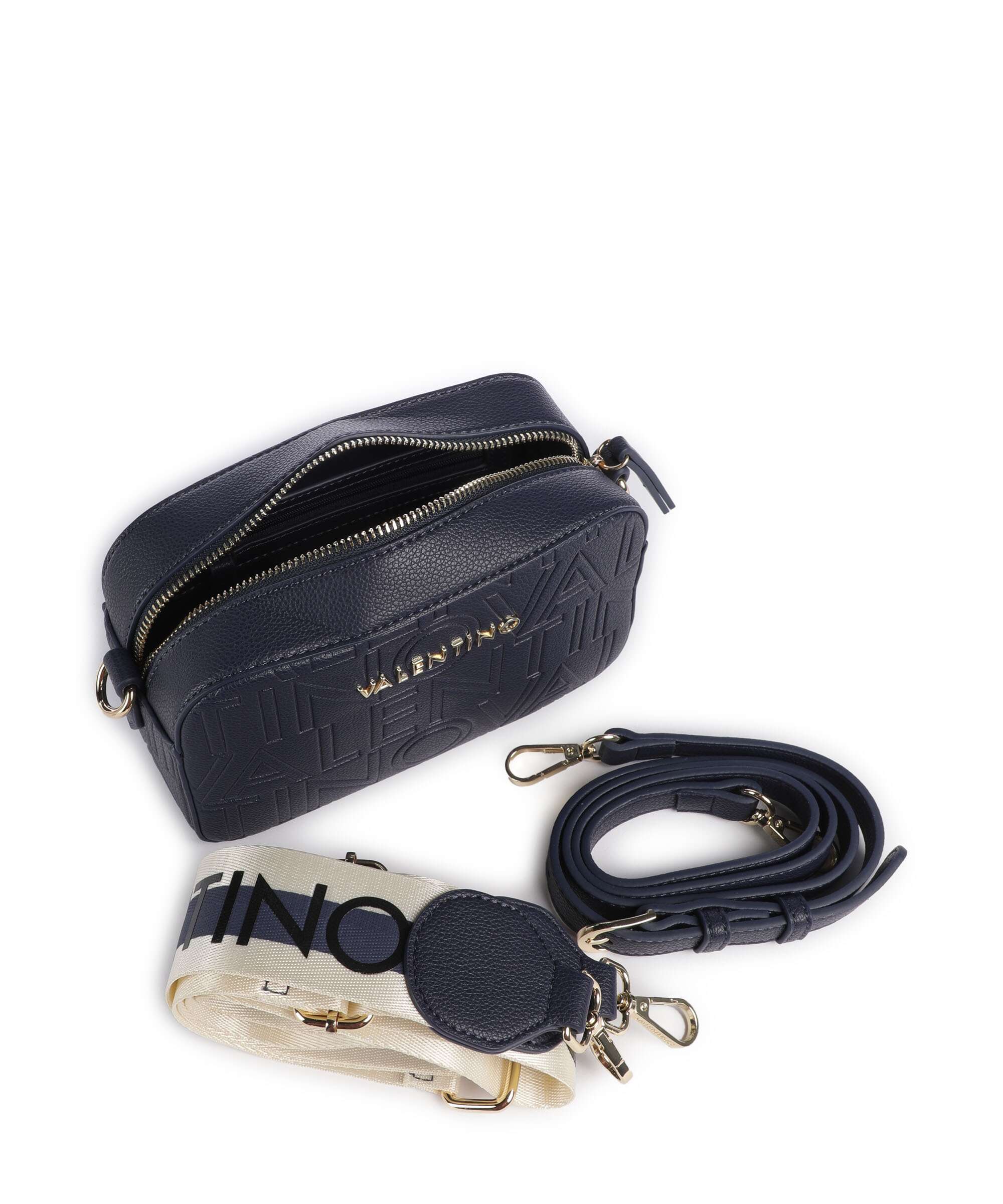Valentino Bags Pansy Torba przez ramię blu - Image 5