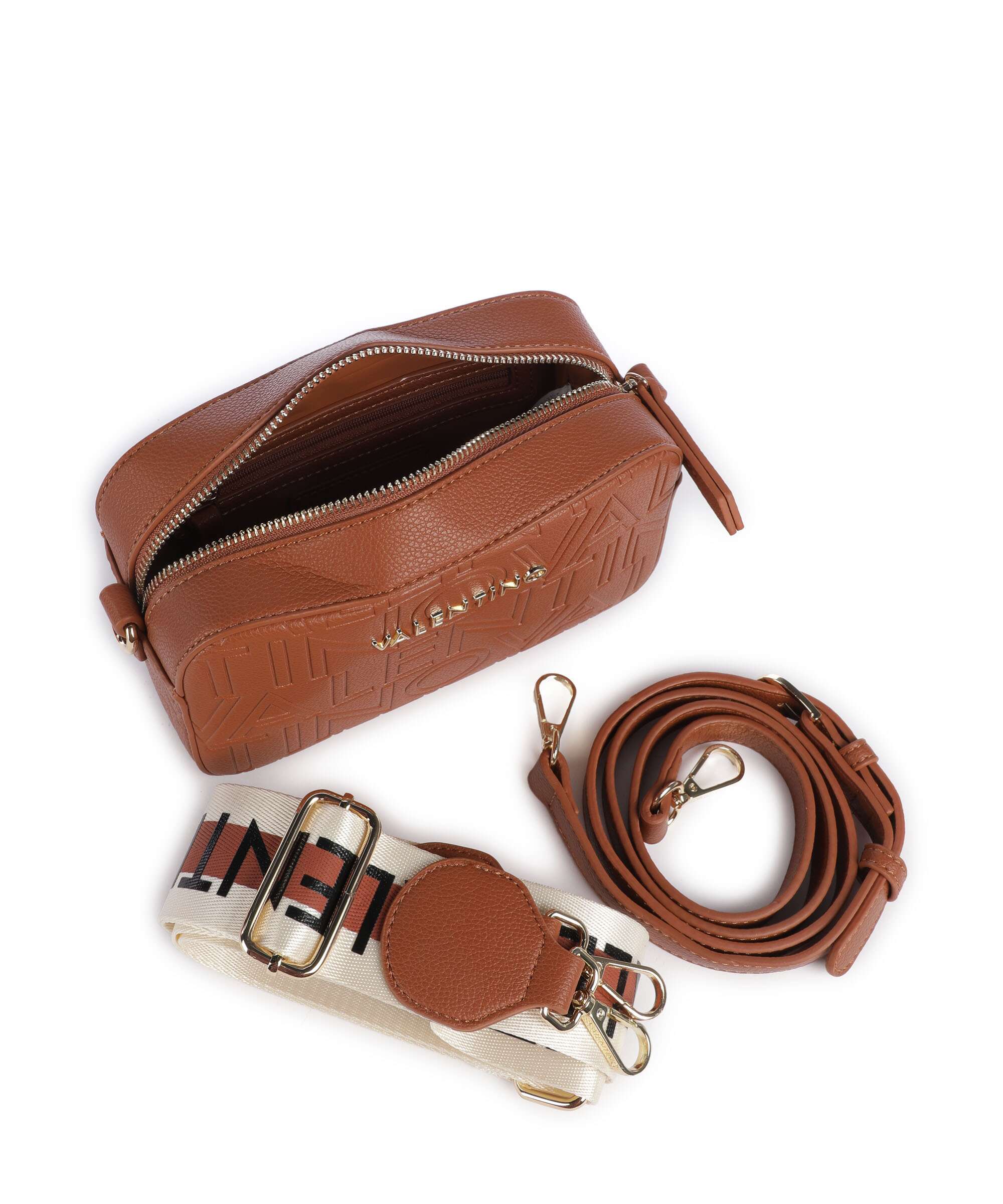 Valentino Bags Pansy Torba przez ramię cuoio - Image 5