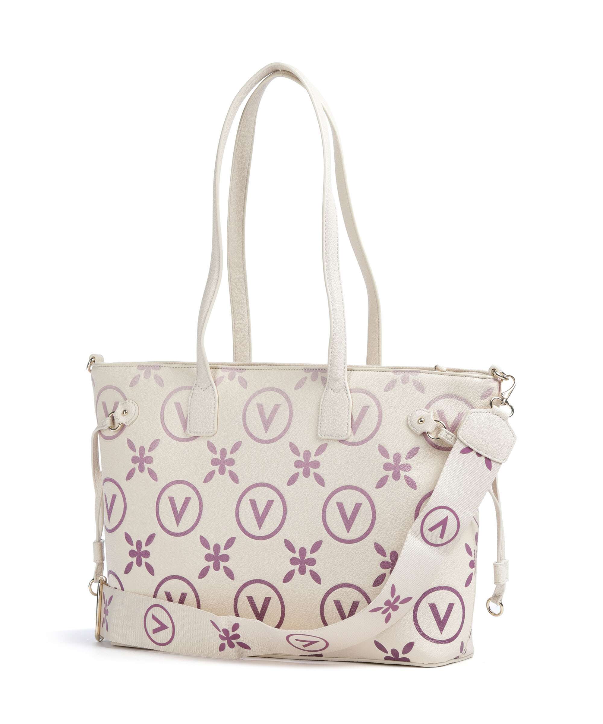 Valentino Bags Samba Re Print Torba na zakupy ecru/rosa - Image 2