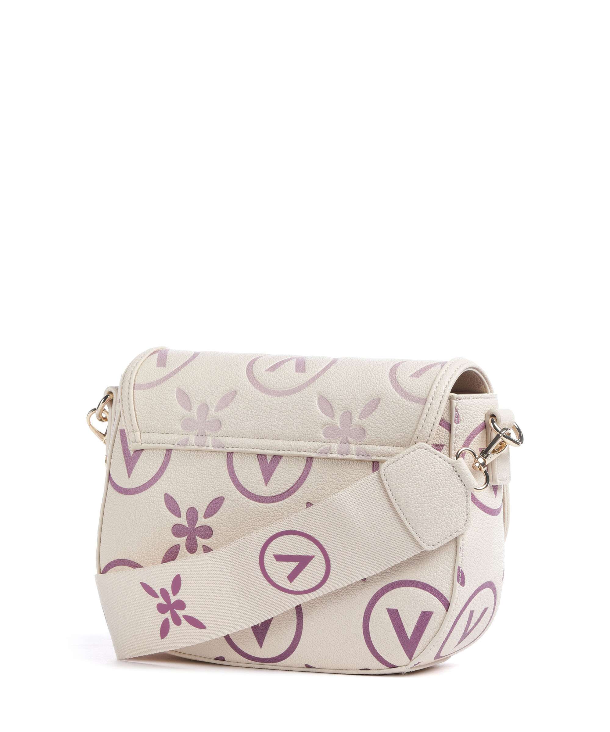 Valentino Bags Samba Re Print Torba przez ramię ecru/rosa - Image 2