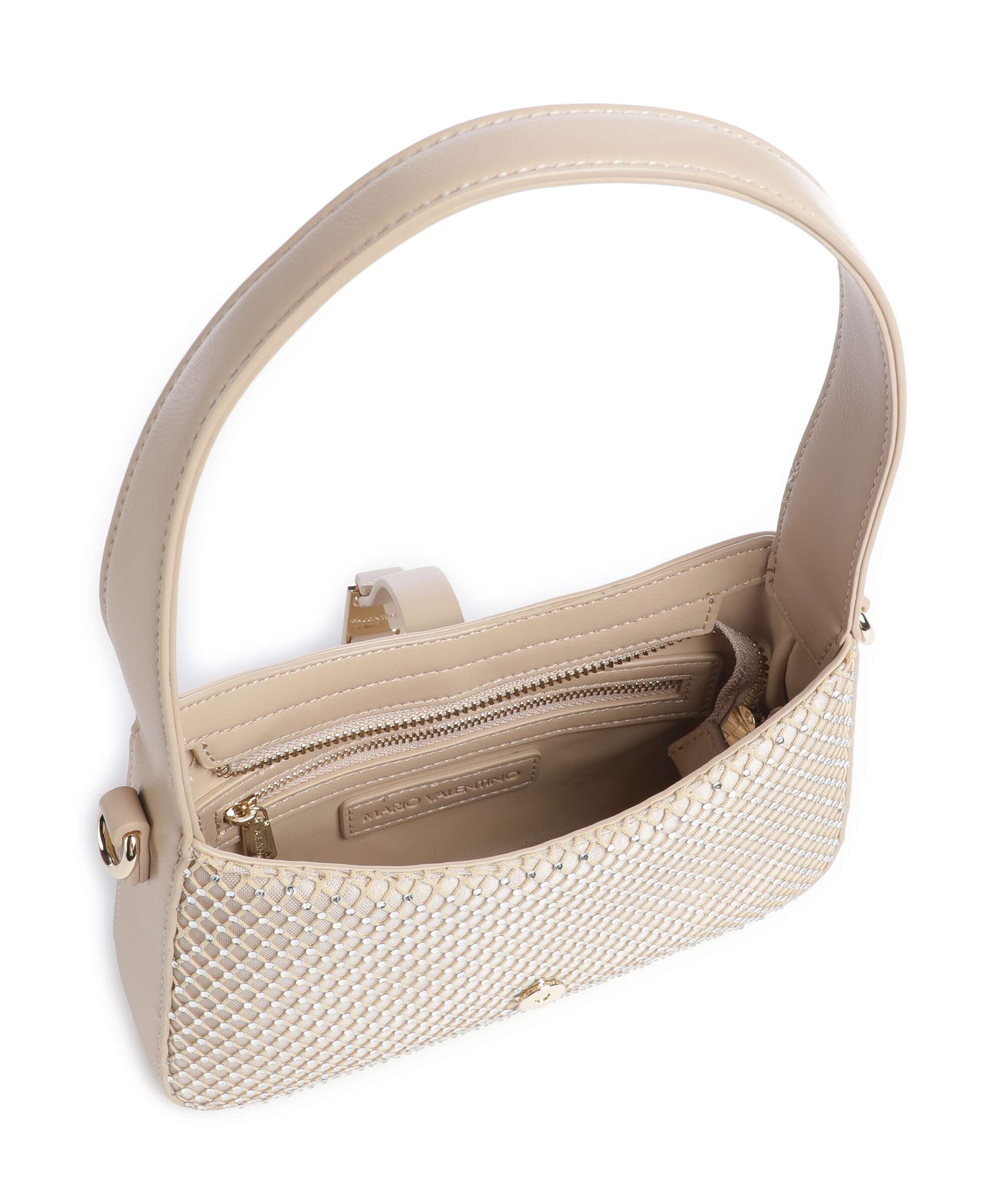 Valentino Bags Slope Torba na ramię beige - Image 5