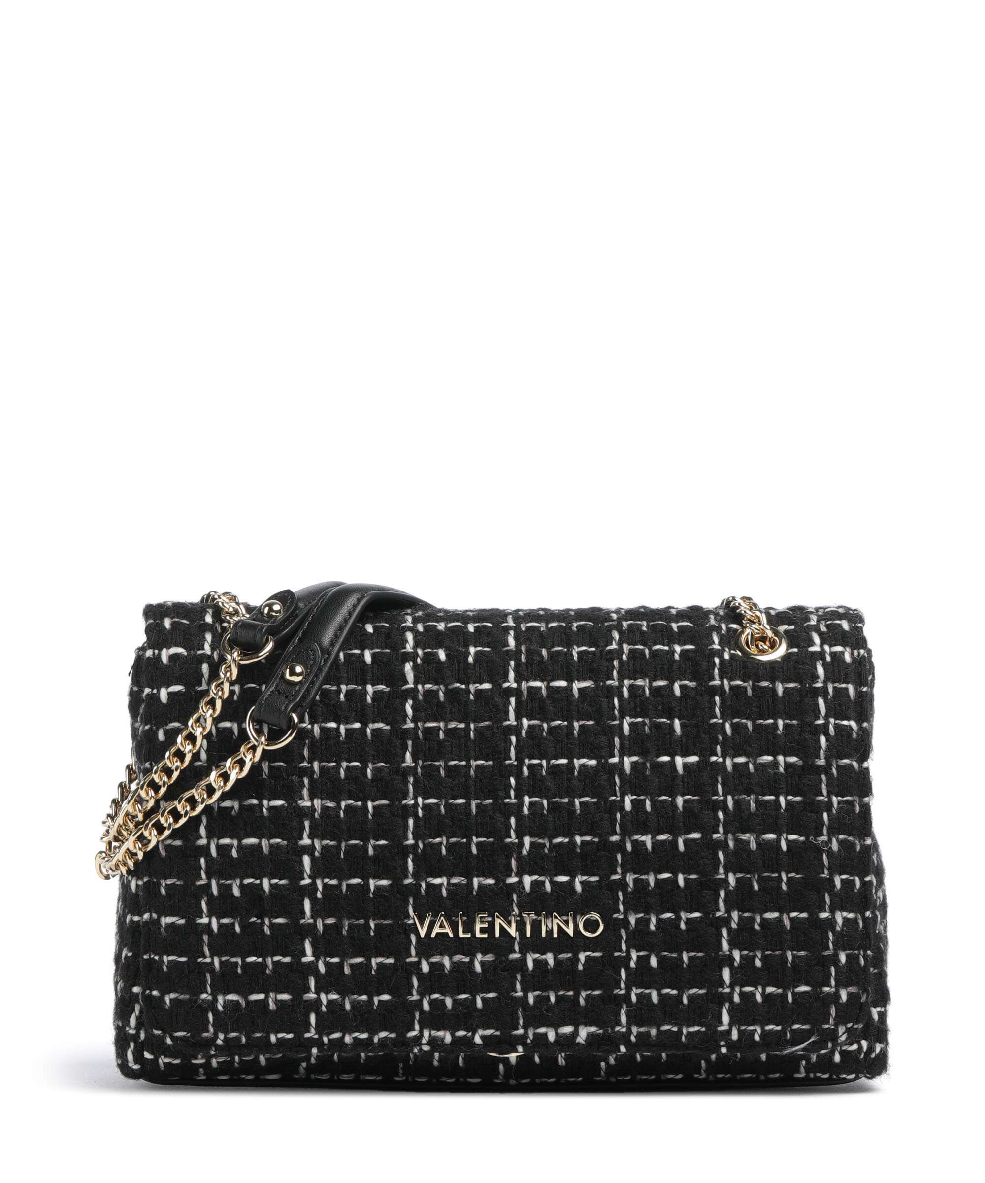 Valentino Bags Tweed Torba na ramię nero/multicolour