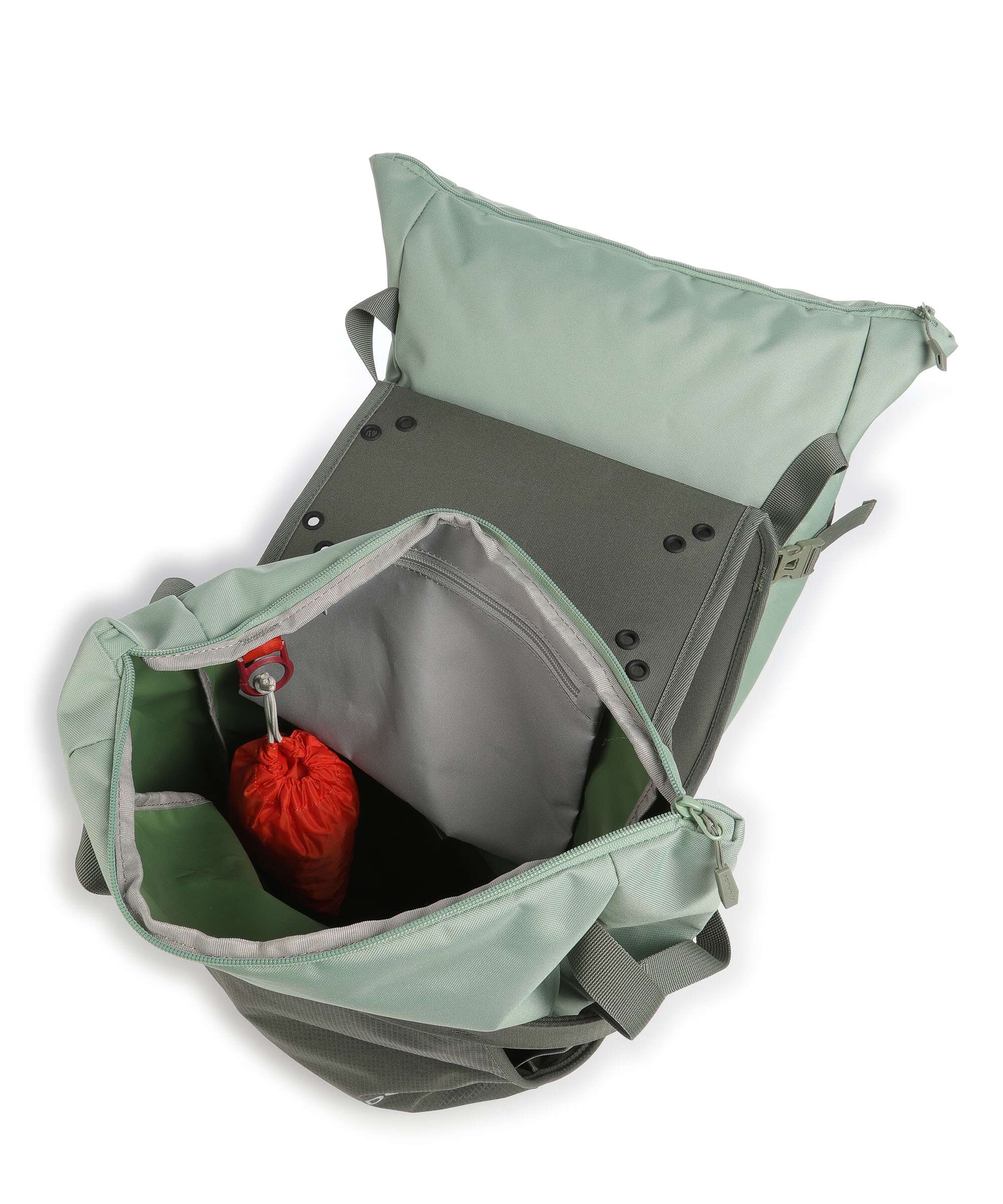 Vaude urban TwinShopper Torba na bagażnik willow green - Image 5